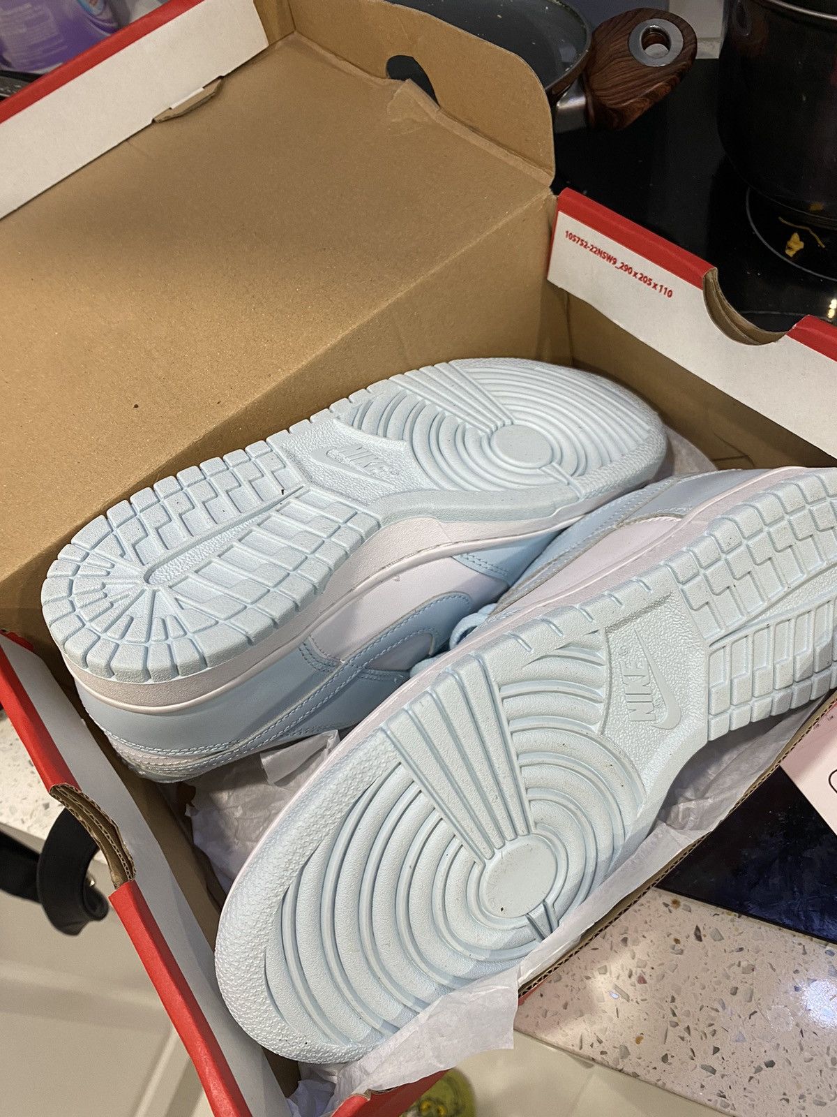 Jordan Brand × Nike Nike Dunk SB Baby Blue VNDS Size US 7 / IT 37 - 3 Thumbnail