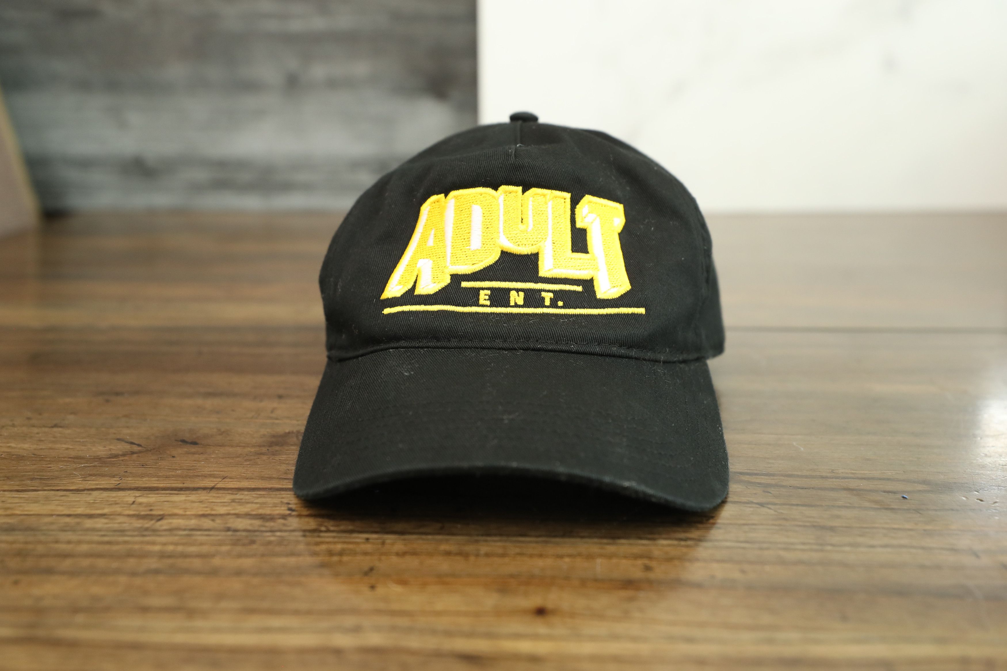 Other Adult Entertainment Director's Cap (Black & Yella) (OS) Size ONE SIZE - 1 Thumbnail