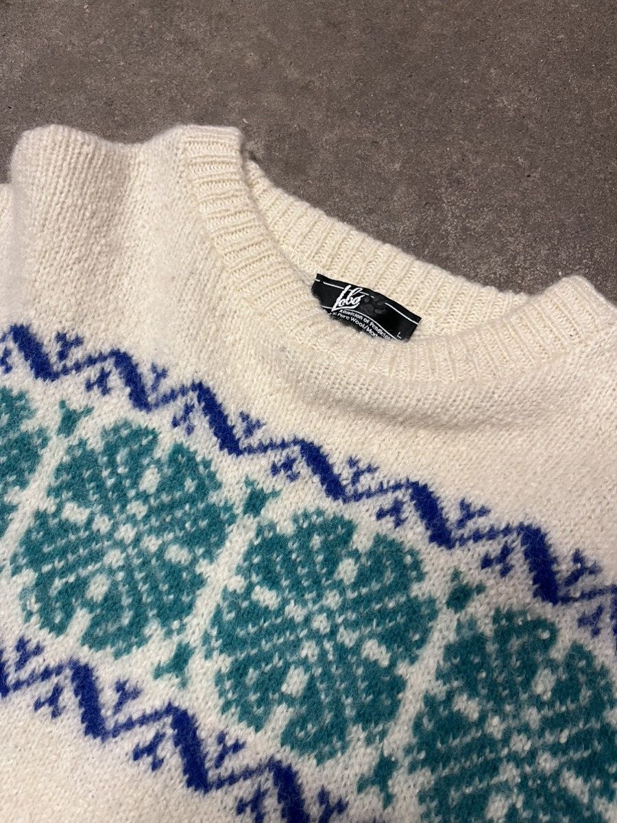 Pendleton Vintage Pendleton ‘Lobo’ 100% Pure Wool Knit Sweater Size US L / EU 52-54 / 3 - 2 Thumbnail