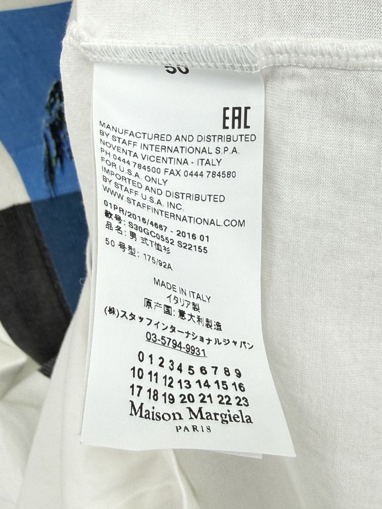 Maison Margiela SS16 Palm Tree T-Shirt Size US S / EU 44-46 / 1 - 4 Thumbnail