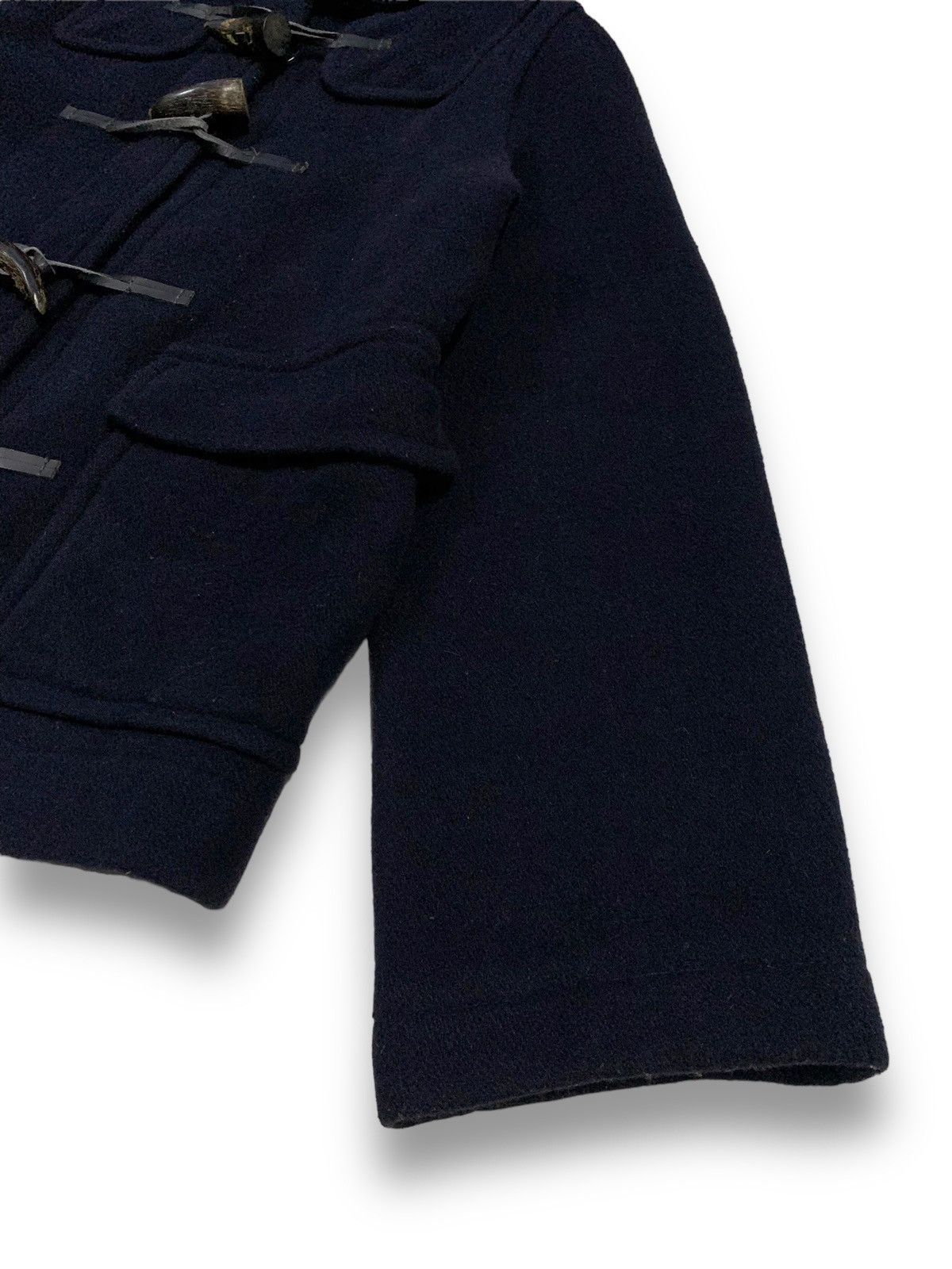 Undercover × United Arrows United Arrows x Tessuto Vallumbrosa Navy Wool Duffle Coat Size US S / EU 44-46 / 1 - 13 Thumbnail