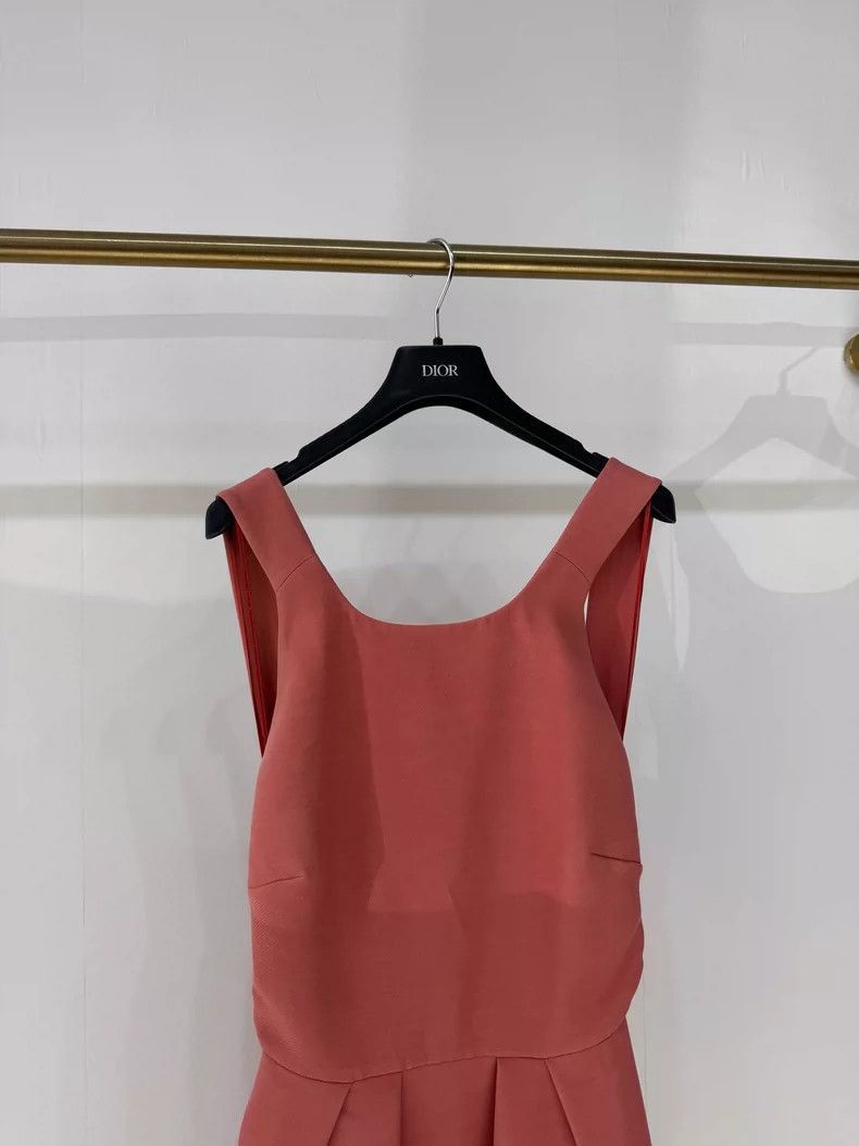 Dior Dior Backless Dress in Silk and Wool-2506 Size S / US 4 / IT 40 - 3 Thumbnail