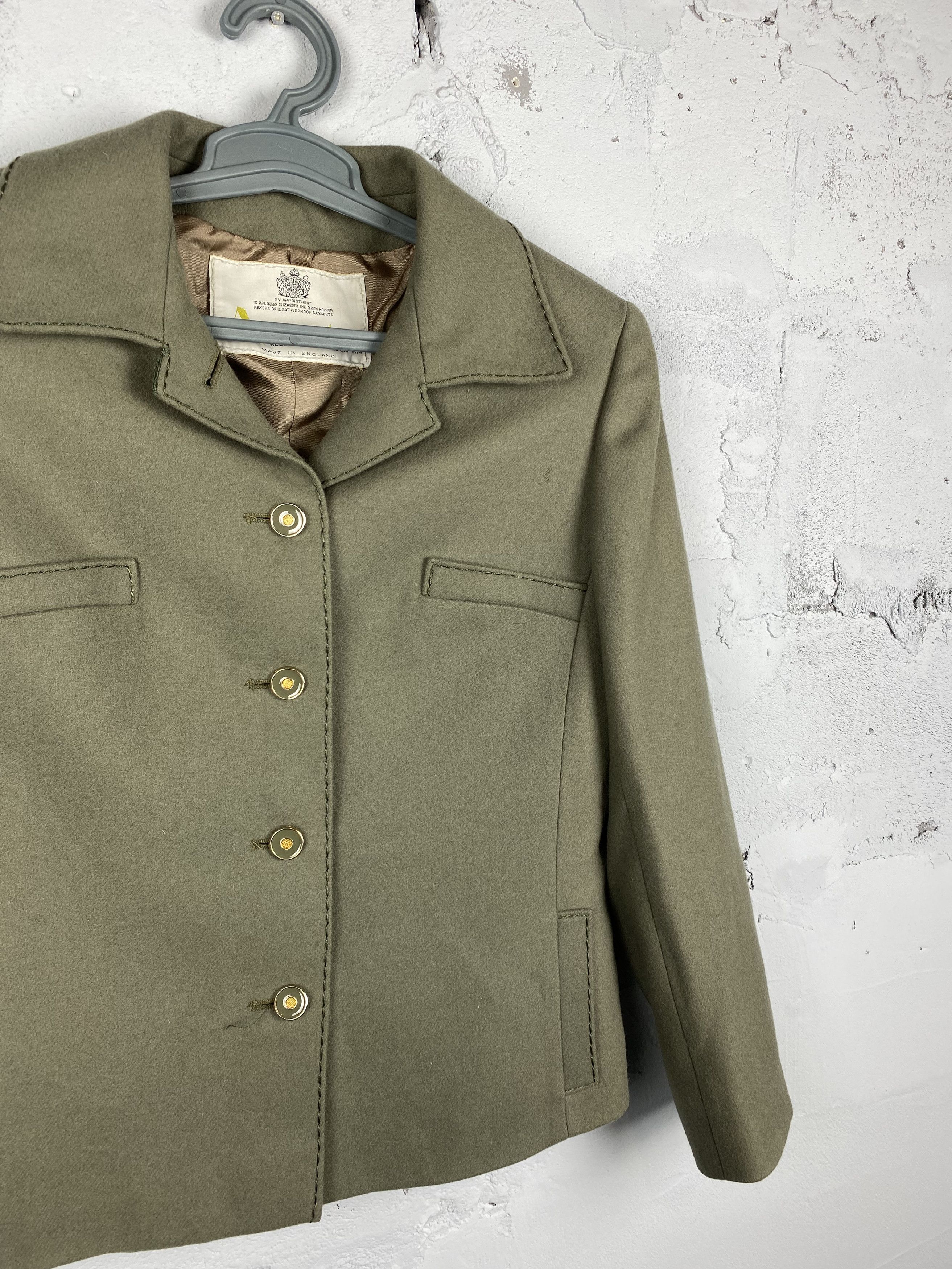 Aquascutum × Vintage Vintage AQUASCUTUM Wool Blazer Jacket Mint Size M / US 6-8 / IT 42-44 - 3 Thumbnail