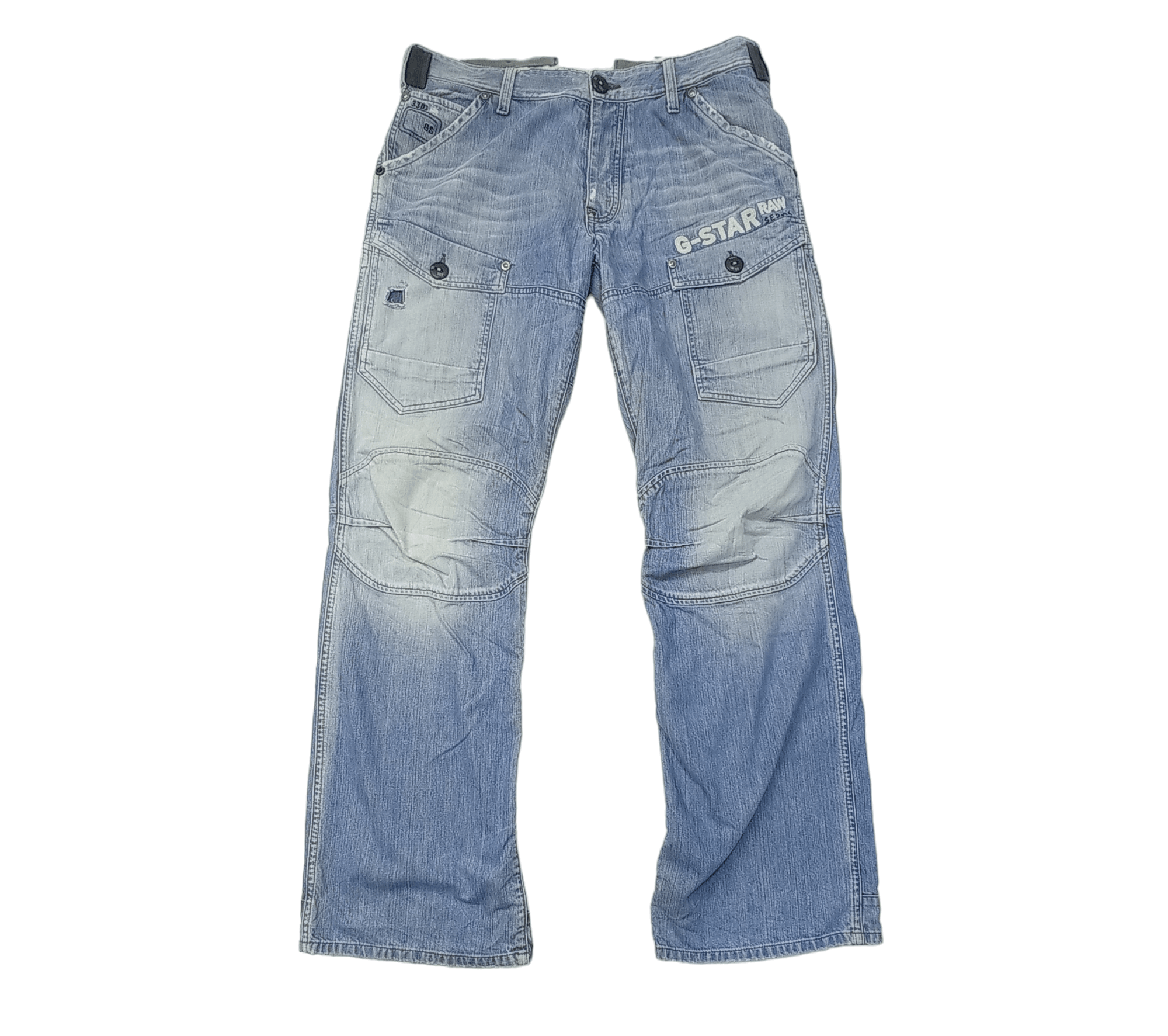 G-Star 🔥G Star Raw Buckle Back Jeans Bush Pants Size US 35 - 1 Thumbnail