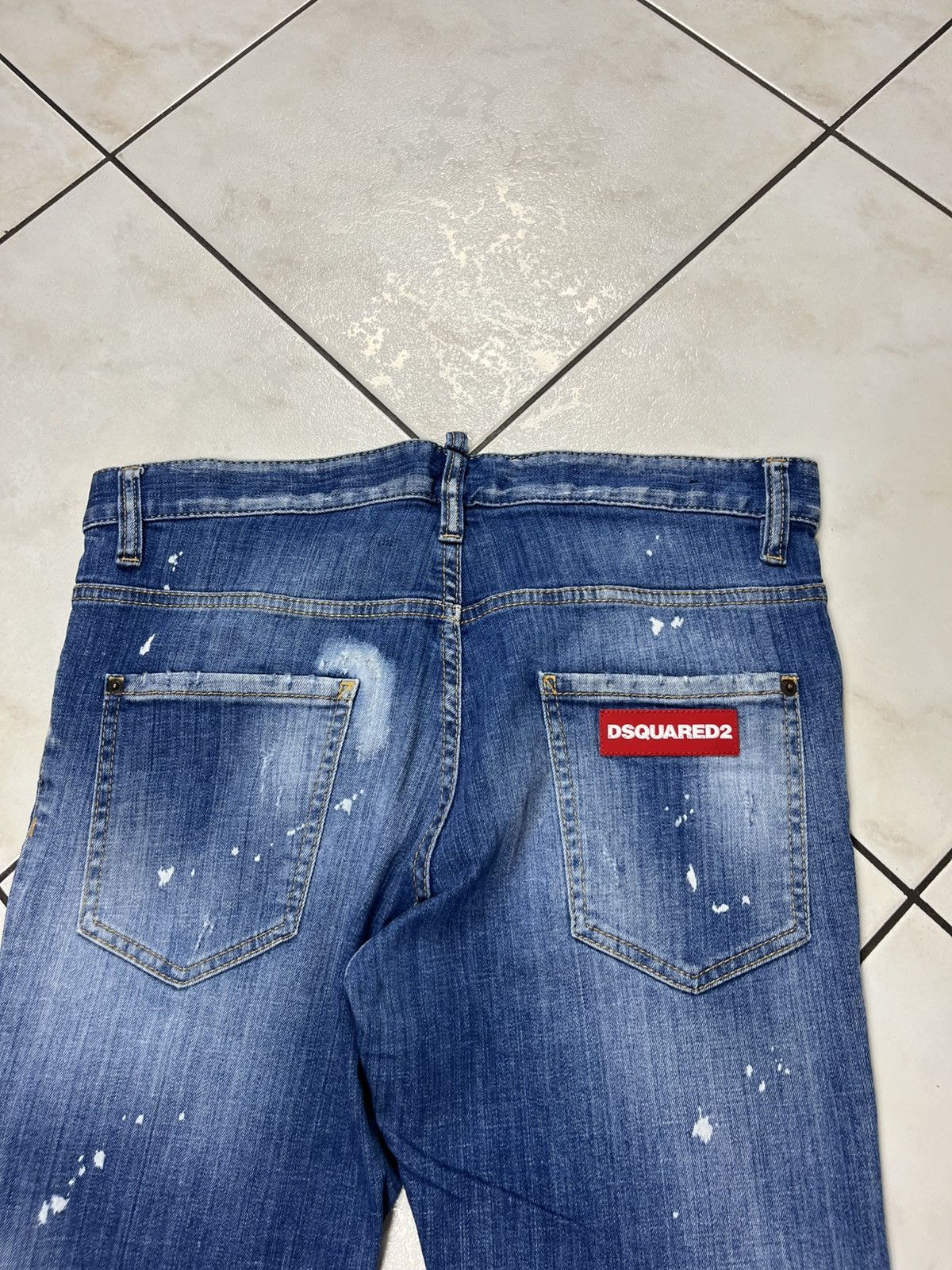 Designer × Dsquared2 Dsquared2 distressed denim skater jeans pants washed ripped Size US 34 / EU 50 - 13 Thumbnail