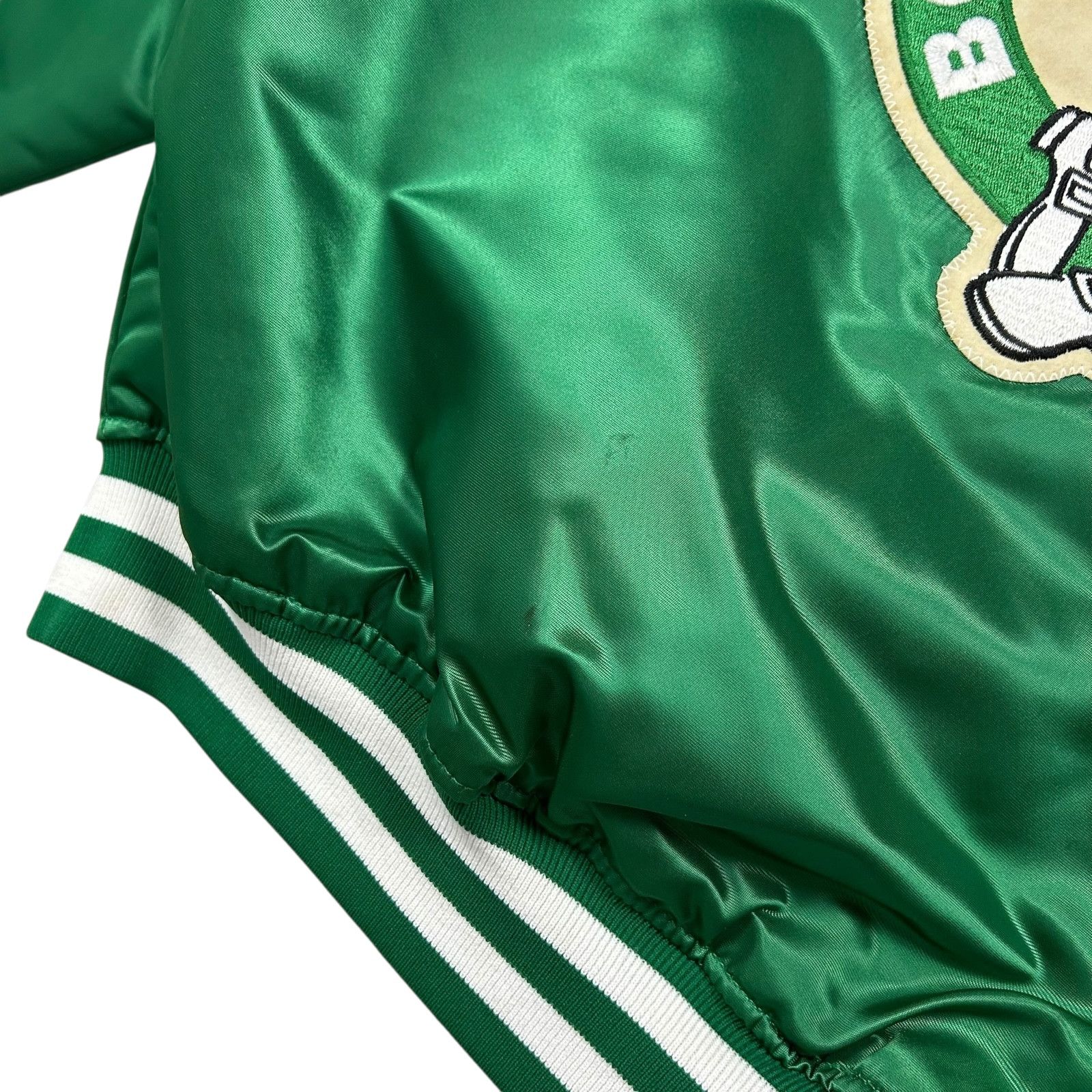 NBA VTG 90s NBA BOSTON CELTICS STARTER SATIN JACKET BIG PATCH Size US M / EU 48-50 / 2 - 8 Thumbnail