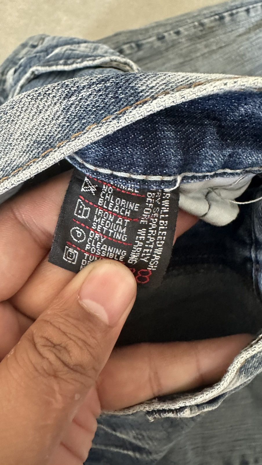 Diesel VINTAGE DIESEL INDUSTRY DENIM DIVISION JEANS Size US 38 / EU 54 - 9 Thumbnail
