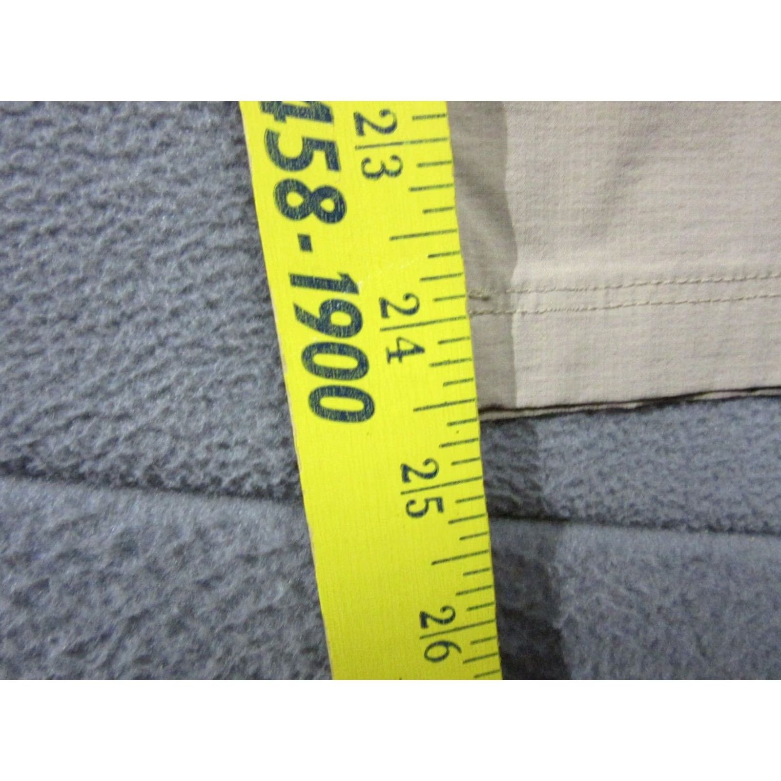 Vintage Gerry Pants Womens Large Beige Stretch Ripstop Hiking Capri High Rise Drawstring Mens? Womens Size 36" / US 14 / IT 50 - 4 Thumbnail
