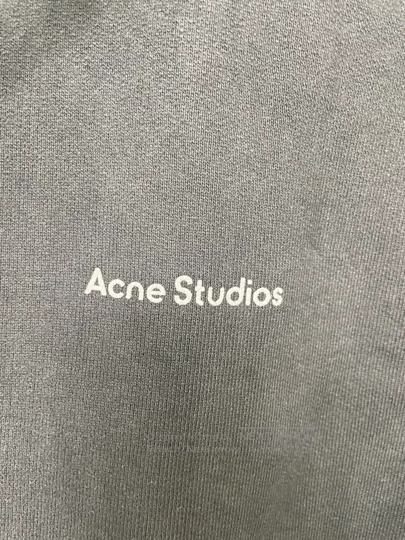 Acne Studios Acne Studios Black Fleece Distressed Hooded Sweatshirt Size US S / EU 44-46 / 1 - 2 Thumbnail