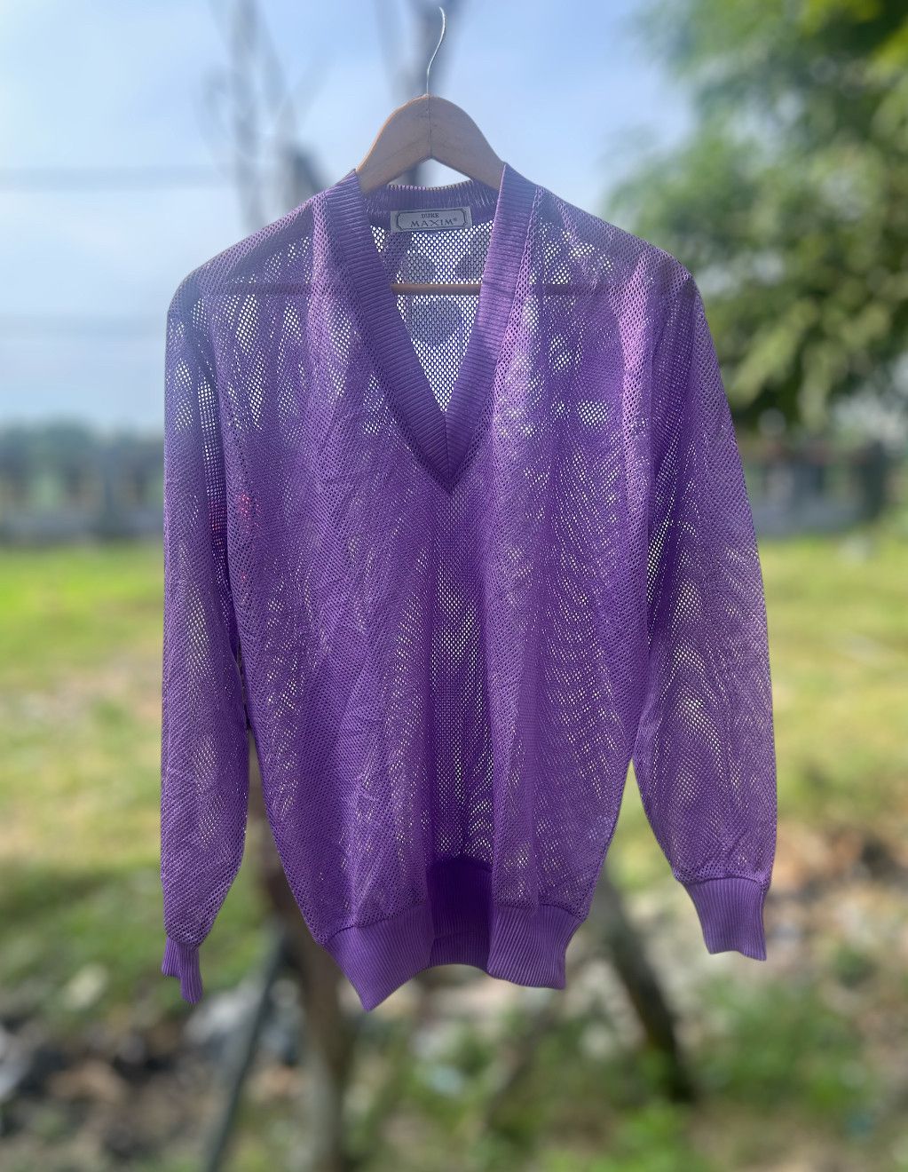 Japanese Brand Rare Duke Maxim Mesh sweatshirt Japanese brand Size US M / EU 48-50 / 2 - 2 Thumbnail