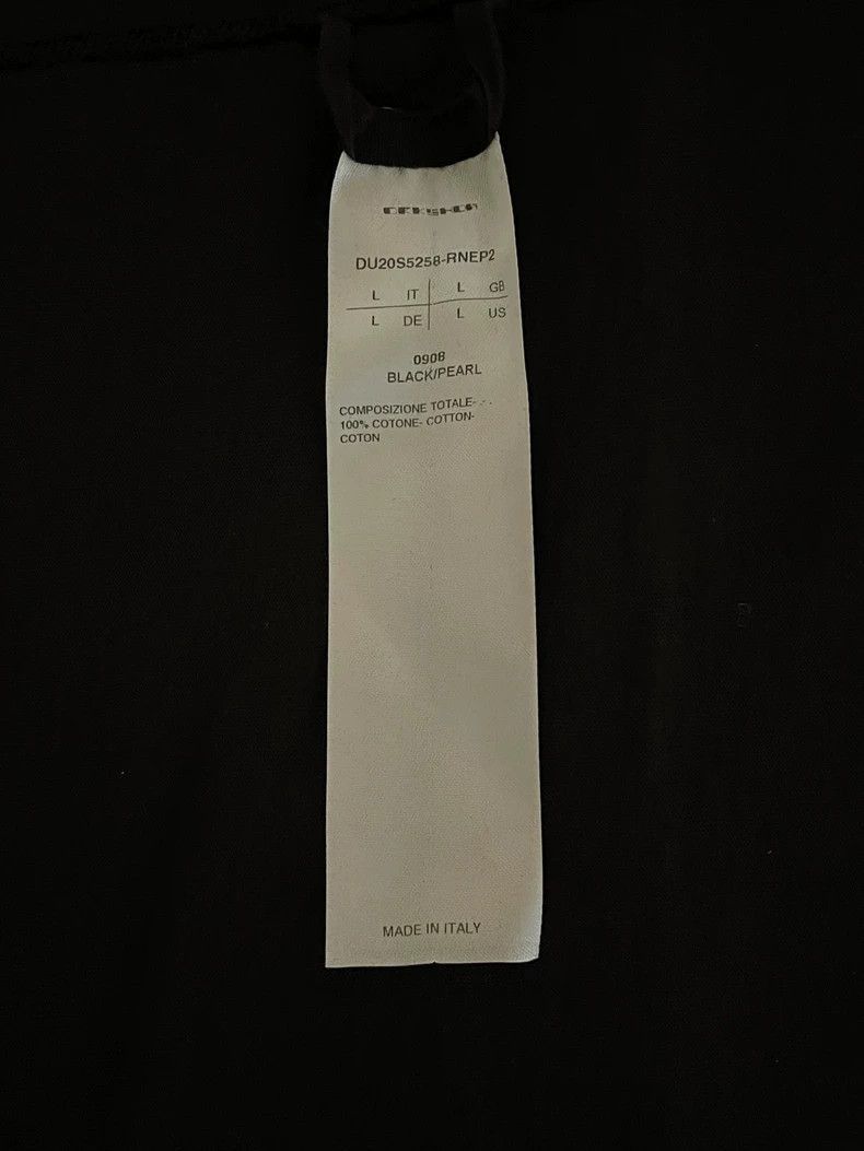 Rick Owens Drkshdw rick owens short sleeve black t-shirt-2508 Size US XS / EU 42 / 0 - 5 Thumbnail