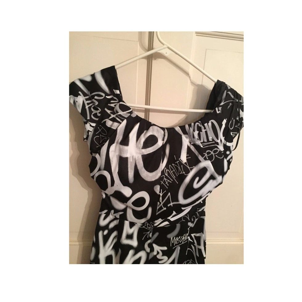 Moschino AW15 MOSCHINO COUTURE Jeremy Scott Puffy GRAFFITI DRESS Size S / US 4 / IT 40 - 5 Thumbnail