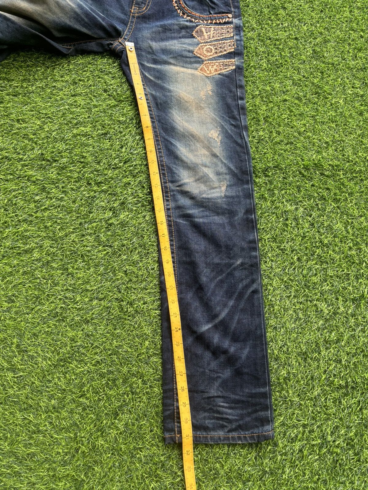 Hysteric Glamour Y2k Howluk Ifsixwasnine Punk Style Jeans Size US 31 - 17 Thumbnail
