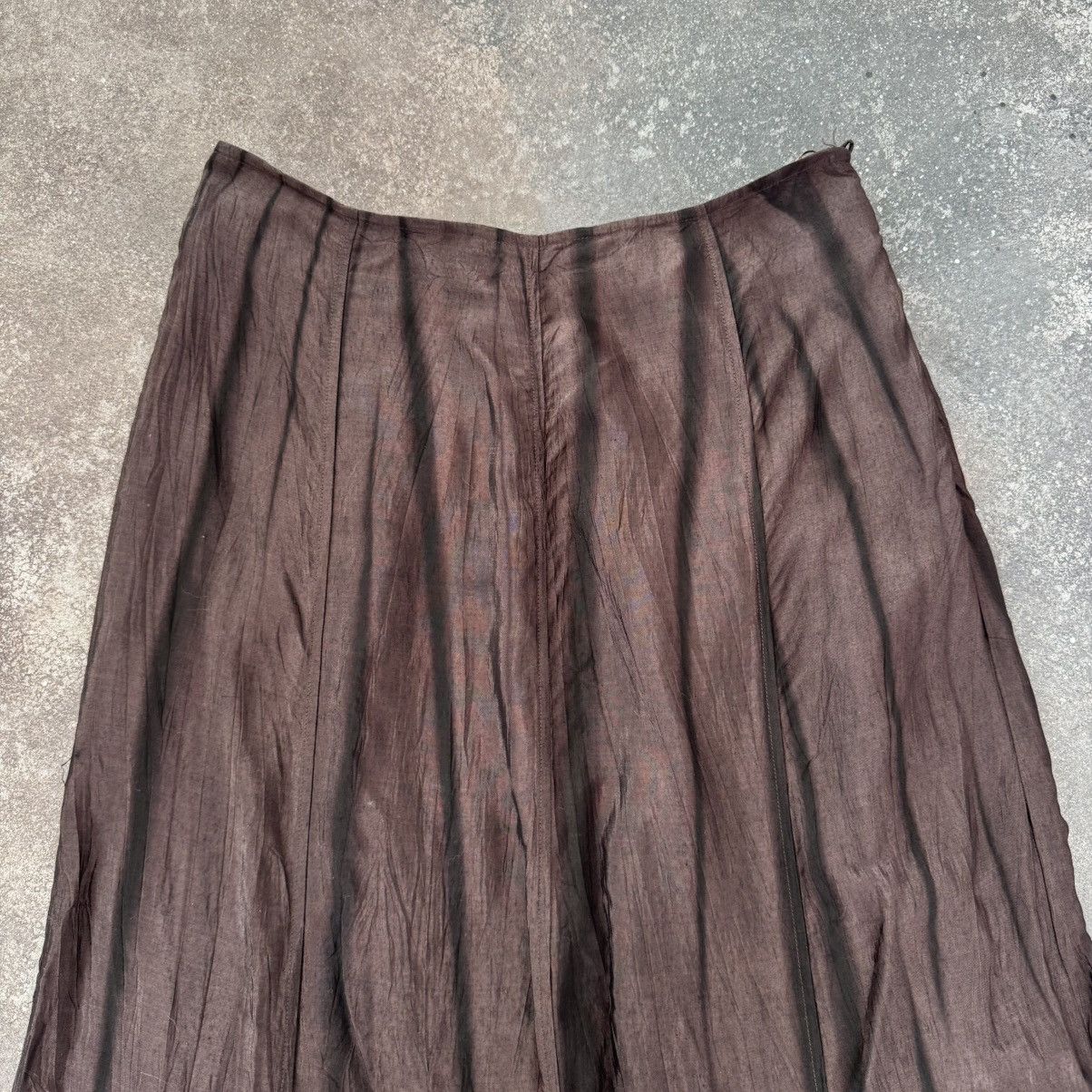 Hysteric Glamour × Vintage Amazing Vintage Floral Lace Details Boho Gothic Maxi Skirt Size 27" / US 4 / IT 40 - 4 Thumbnail