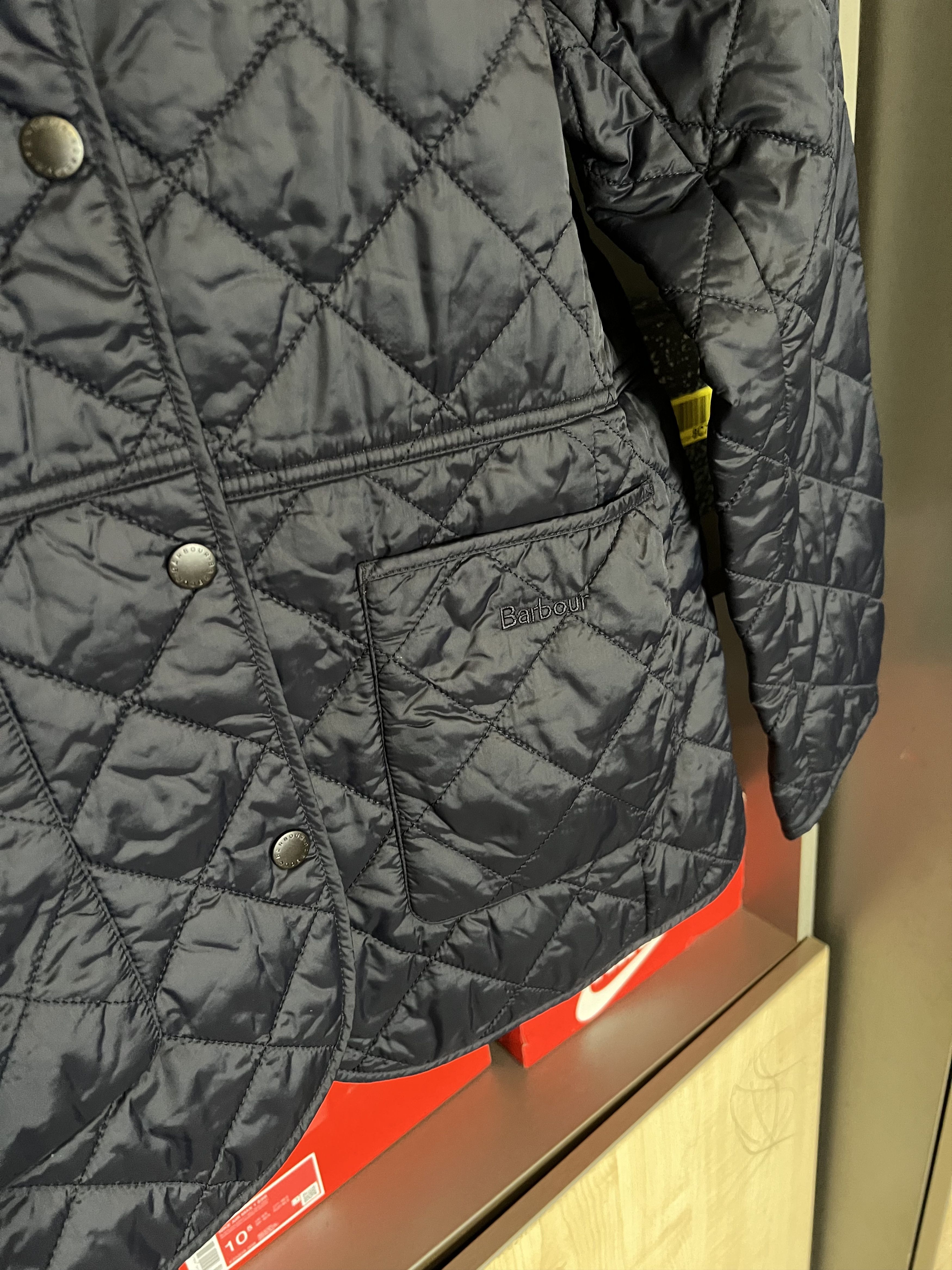 Barbour Vintage Barbour International Deveron Quilt Casual Jacket Size XL / US 12-14 / IT 48-50 - 5 Thumbnail