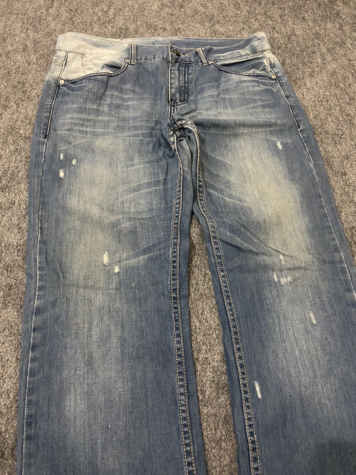 Levi's Vintage Clothing Levi’s denim pants 522 desetresed vintage Size US 34 / EU 50 - 9 Thumbnail
