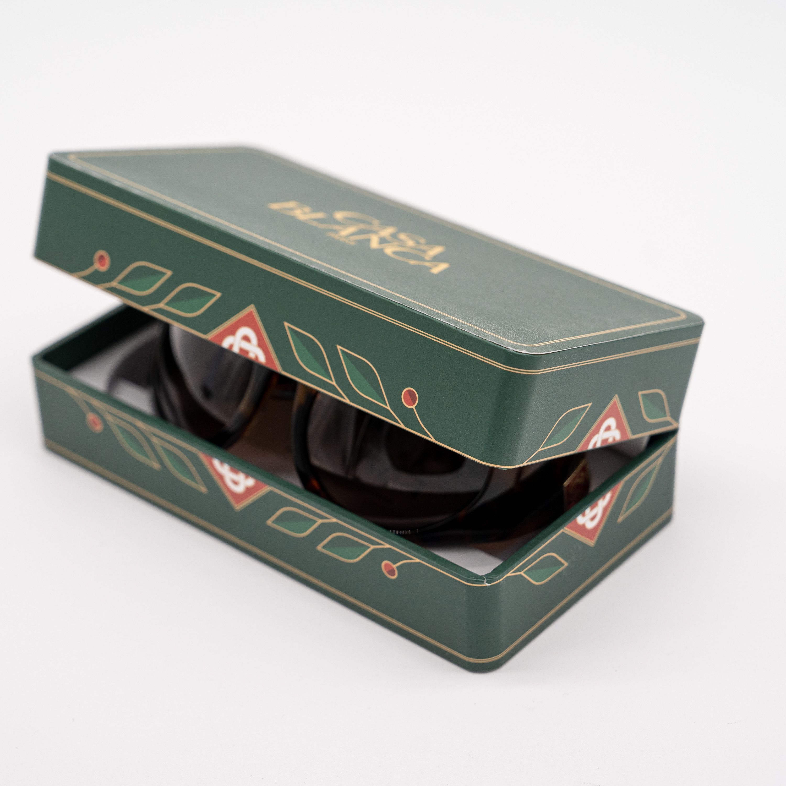 Casablanca CASABLANCA Round Goggle Acetate Sunglasses Tortoise Size ONE SIZE - 10 Thumbnail