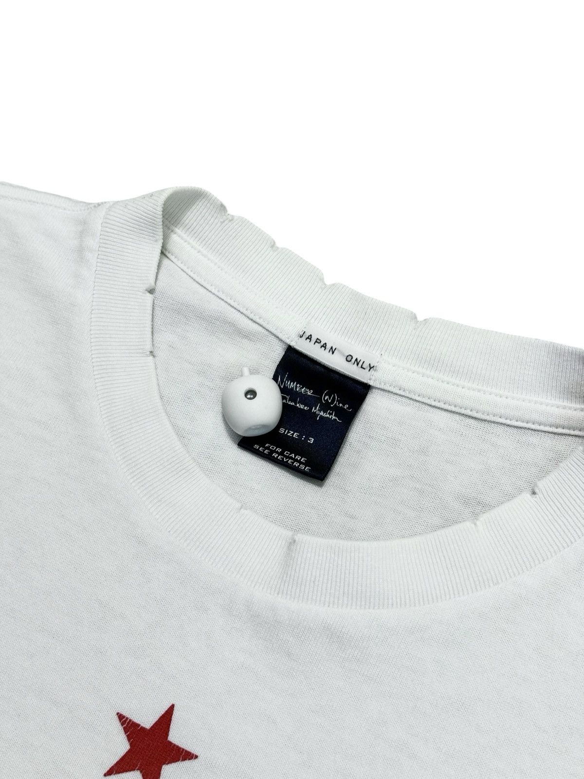 Number (N)ine AW04 “Give Peace A Chance” Japan Only Suicide tee Size US L / EU 52-54 / 3 - 2 Thumbnail