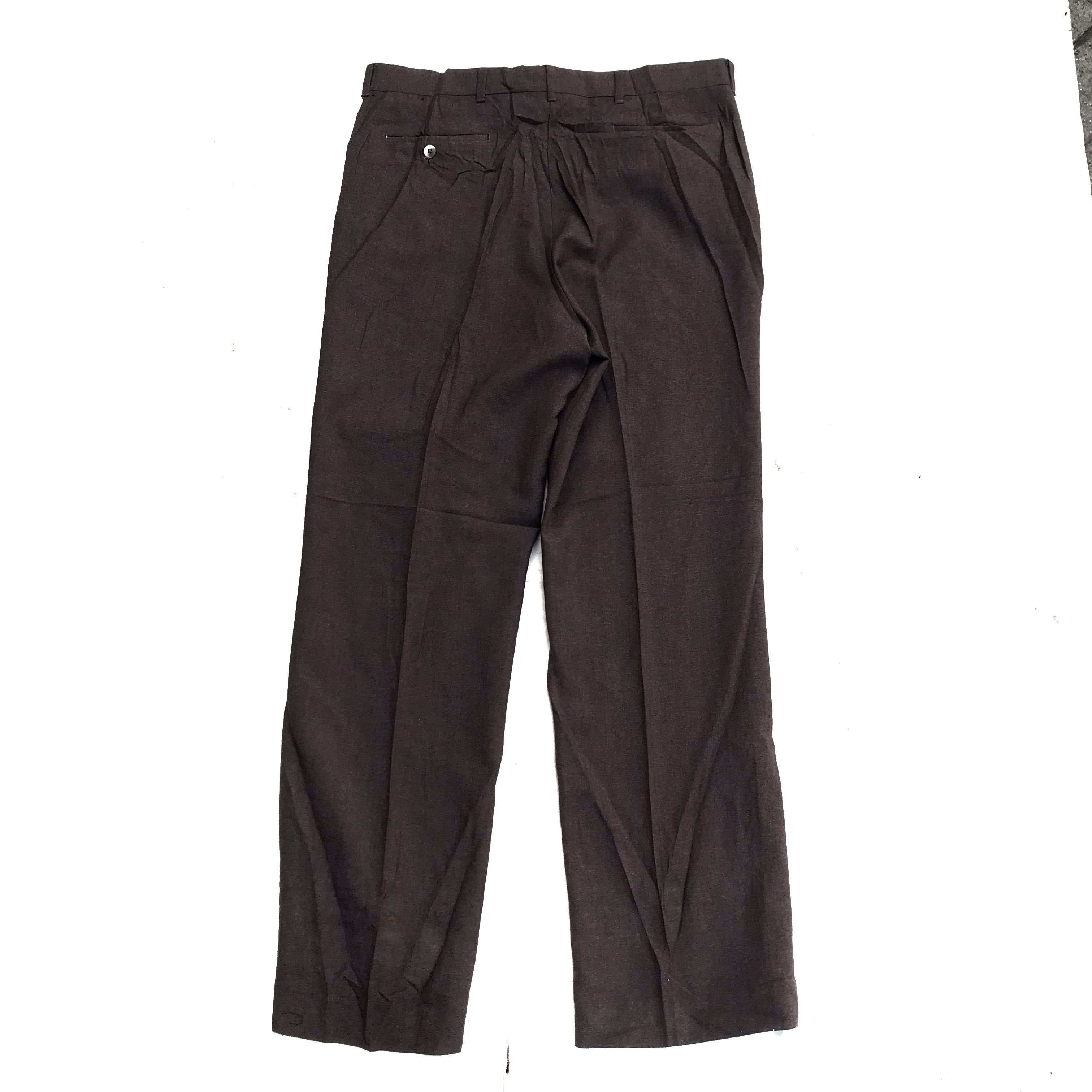Haggar Vintage HAGGAR US slacks Sta prest Permanent Prest Trouser Size US 36 / EU 52 - 4 Thumbnail