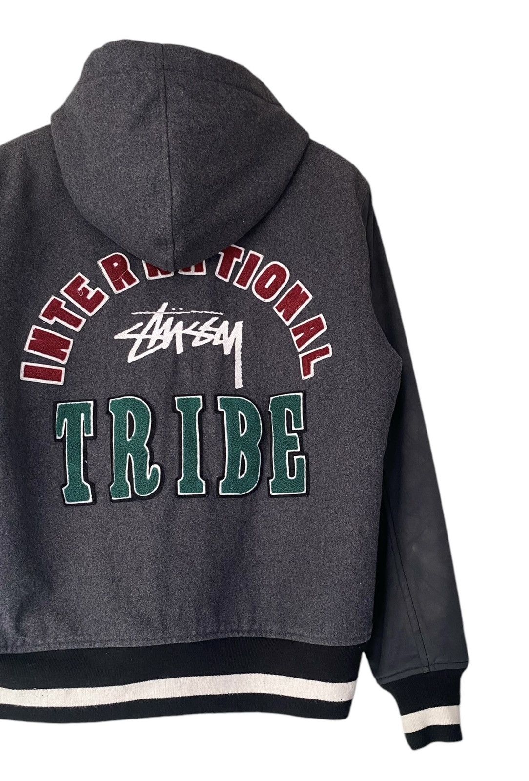 Stussy Rare🔥STUSSY Varsity Hoodie International Tribe Size US L / EU 52-54 / 3 - 10 Thumbnail