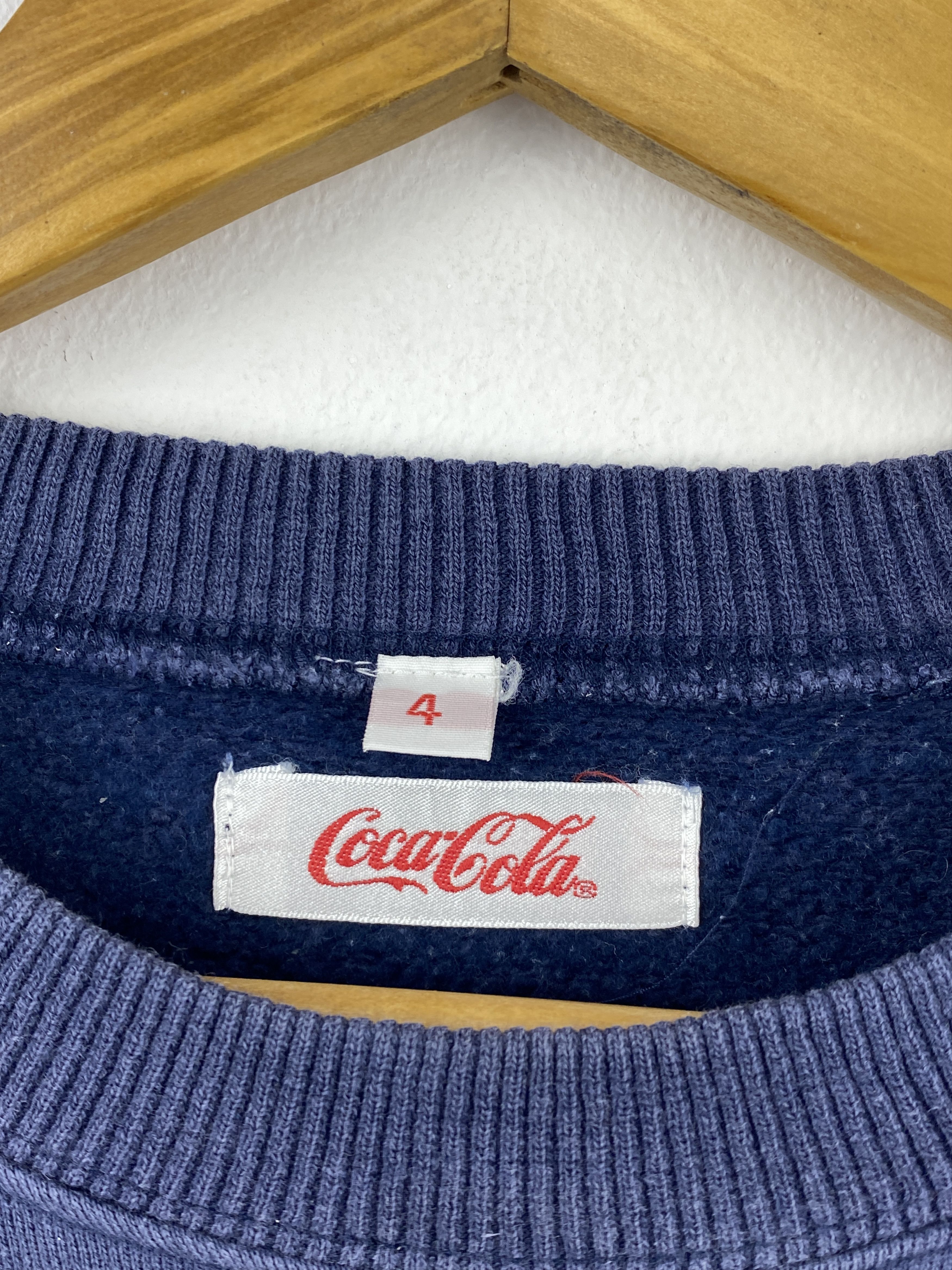 Coca Cola Vintage Coca Cola Spell Out Crewneck Sweatshirt SH0436 Size US XL / EU 56 / 4 - 5 Thumbnail
