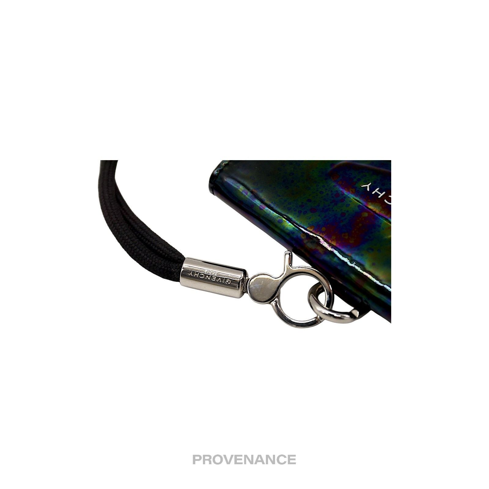Givenchy 🔴 Givenchy Logo Neck Phone Lanyard Wallet - Iridescent Size ONE SIZE - 7 Thumbnail