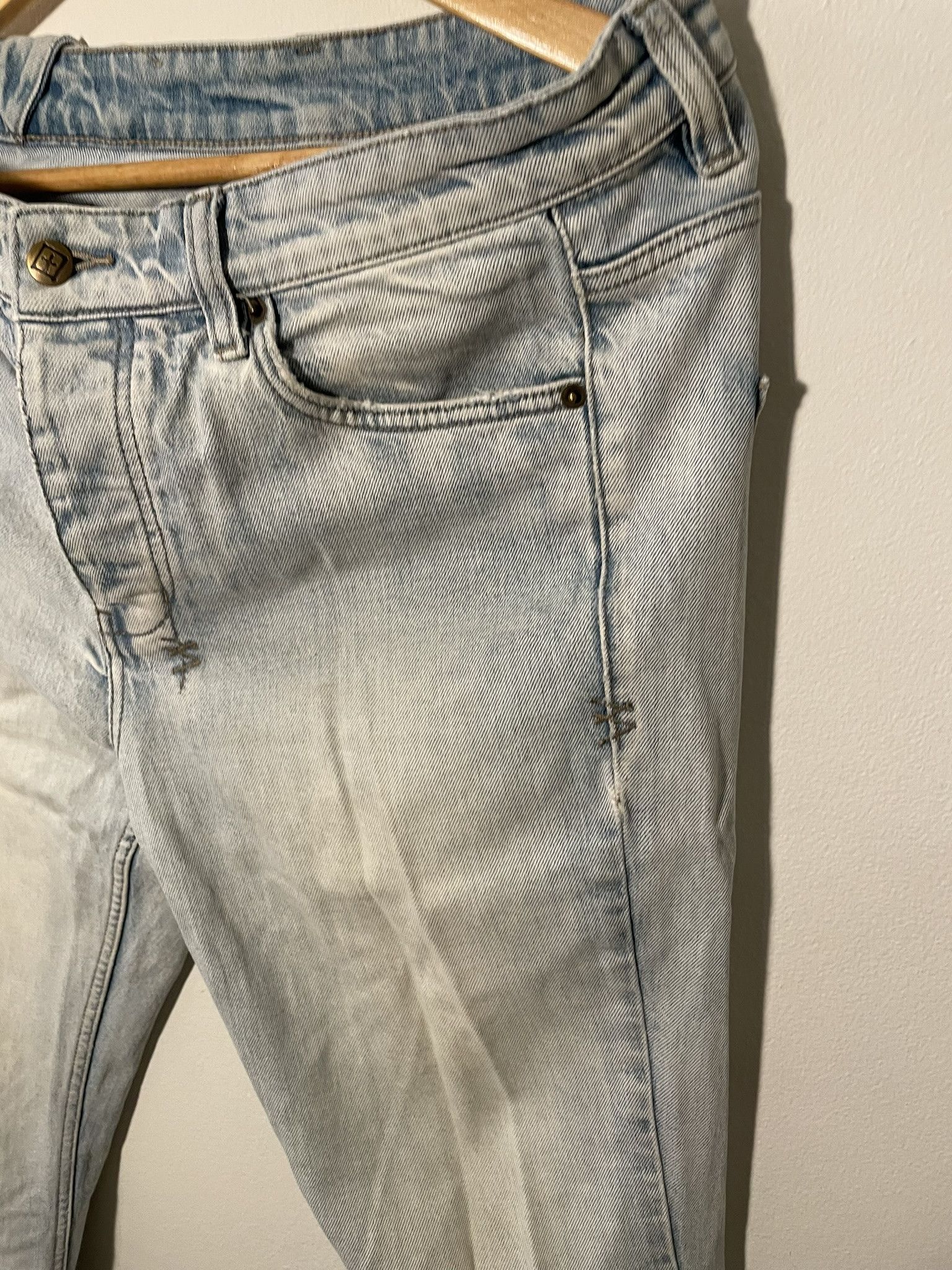 Ksubi Light blue Ksubi skinny jeans Size US 32 / EU 48 - 5 Thumbnail