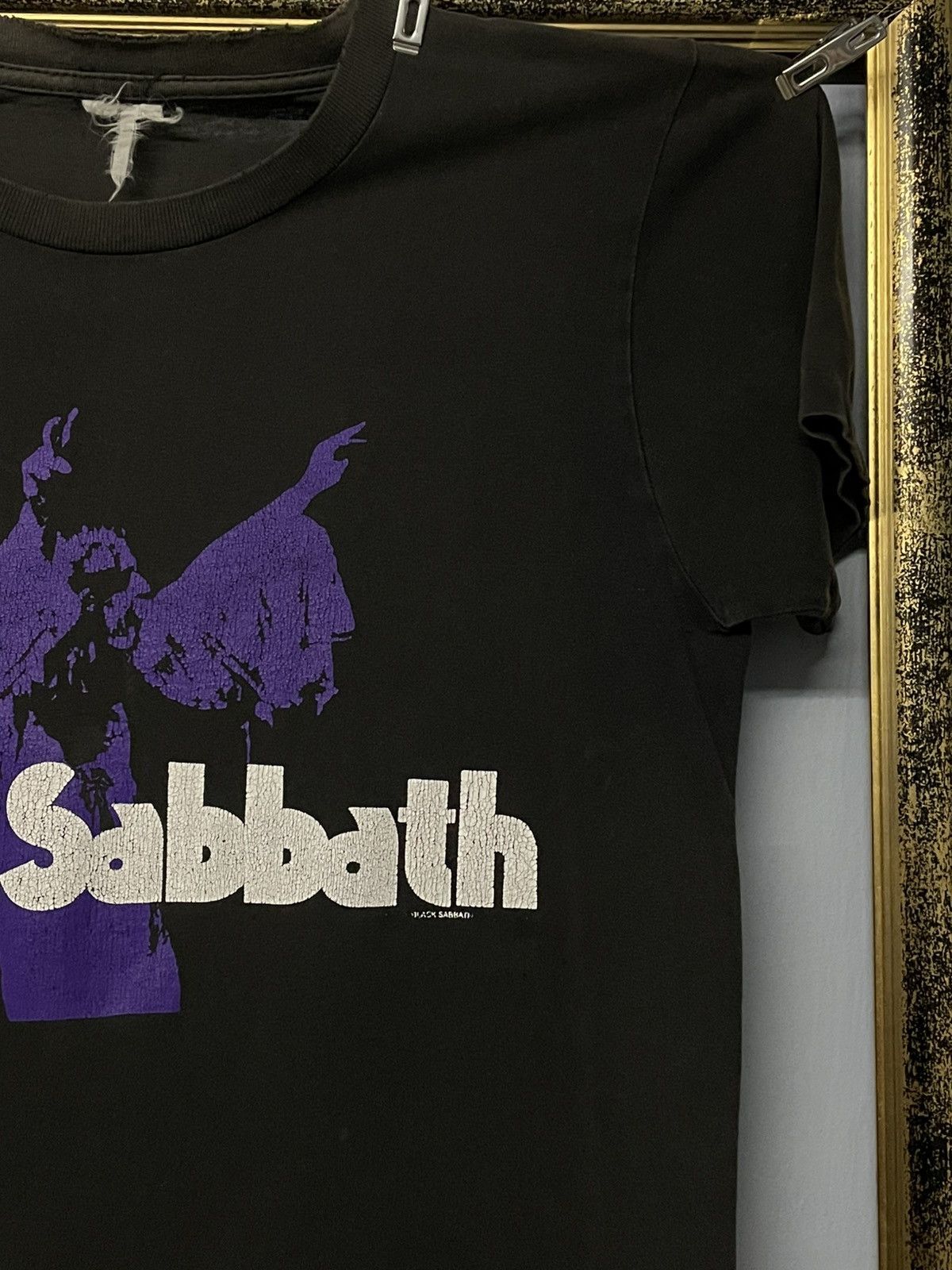 Band Tees Vintage 1990s Single Stitch Original Black Sabbath Faded Tee Size US M / EU 48-50 / 2 - 5 Thumbnail