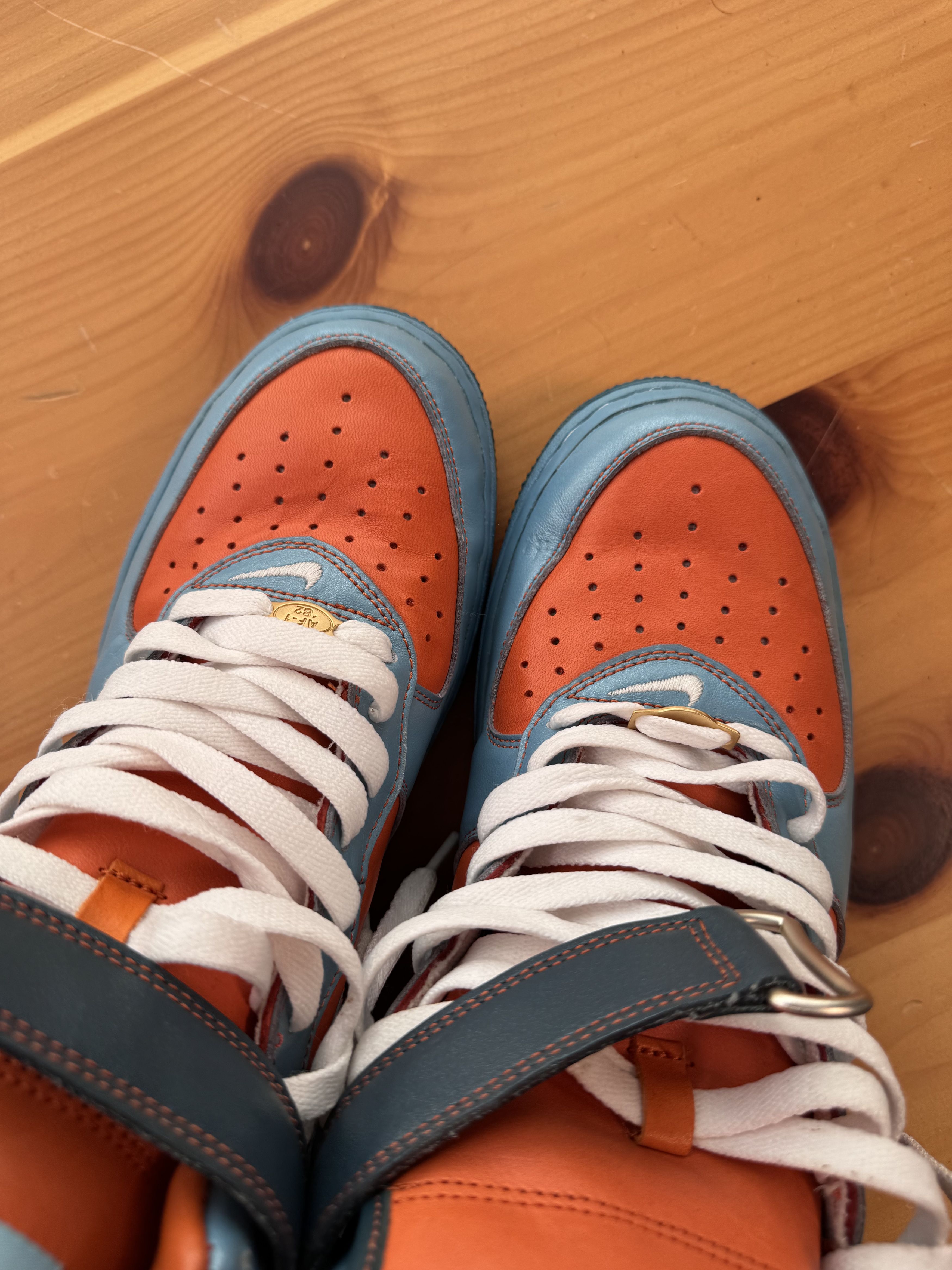 Nike Nike ID sample 1/1? RARE Air force 1 mid Size US 9 / EU 42 - 7 Thumbnail