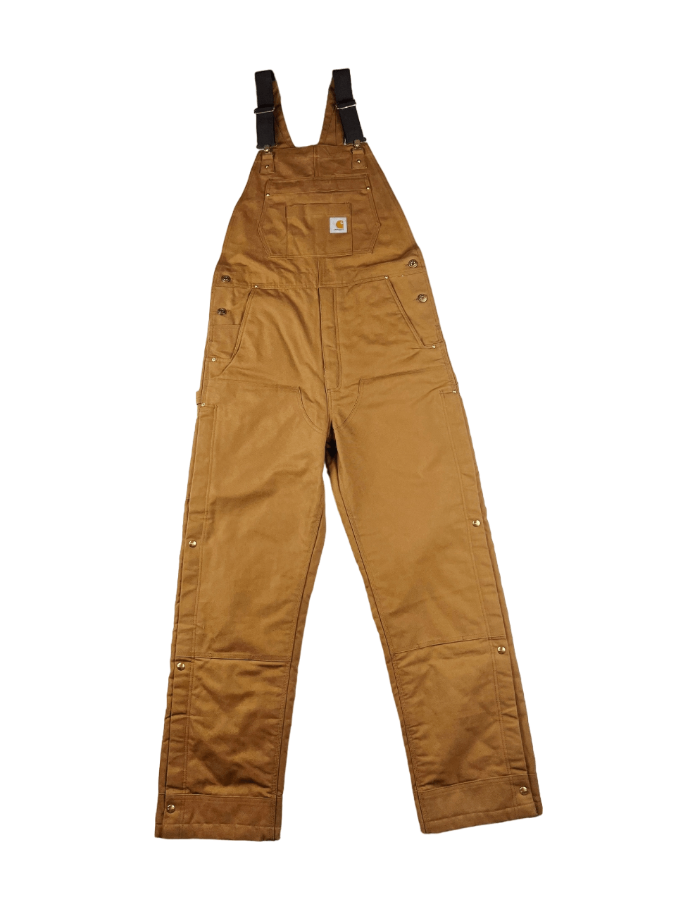 Carhartt × Vintage Carhartt Overalls 104393 BRN M-L Size US 34 / EU 50 - 1 Thumbnail