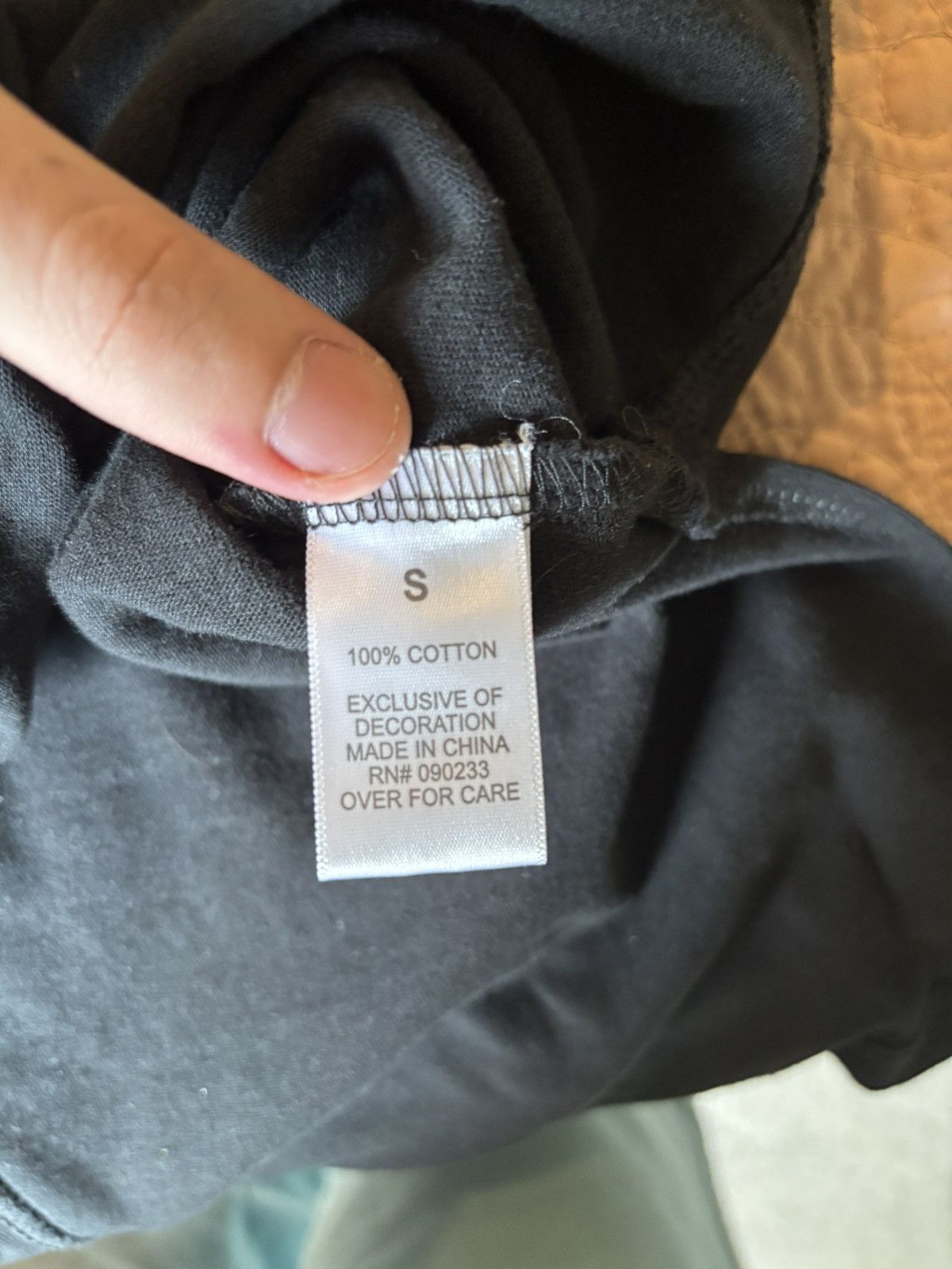Fear of God F.O.G. x Pacsun black longline tee Size US S / EU 44-46 / 1 - 5 Thumbnail