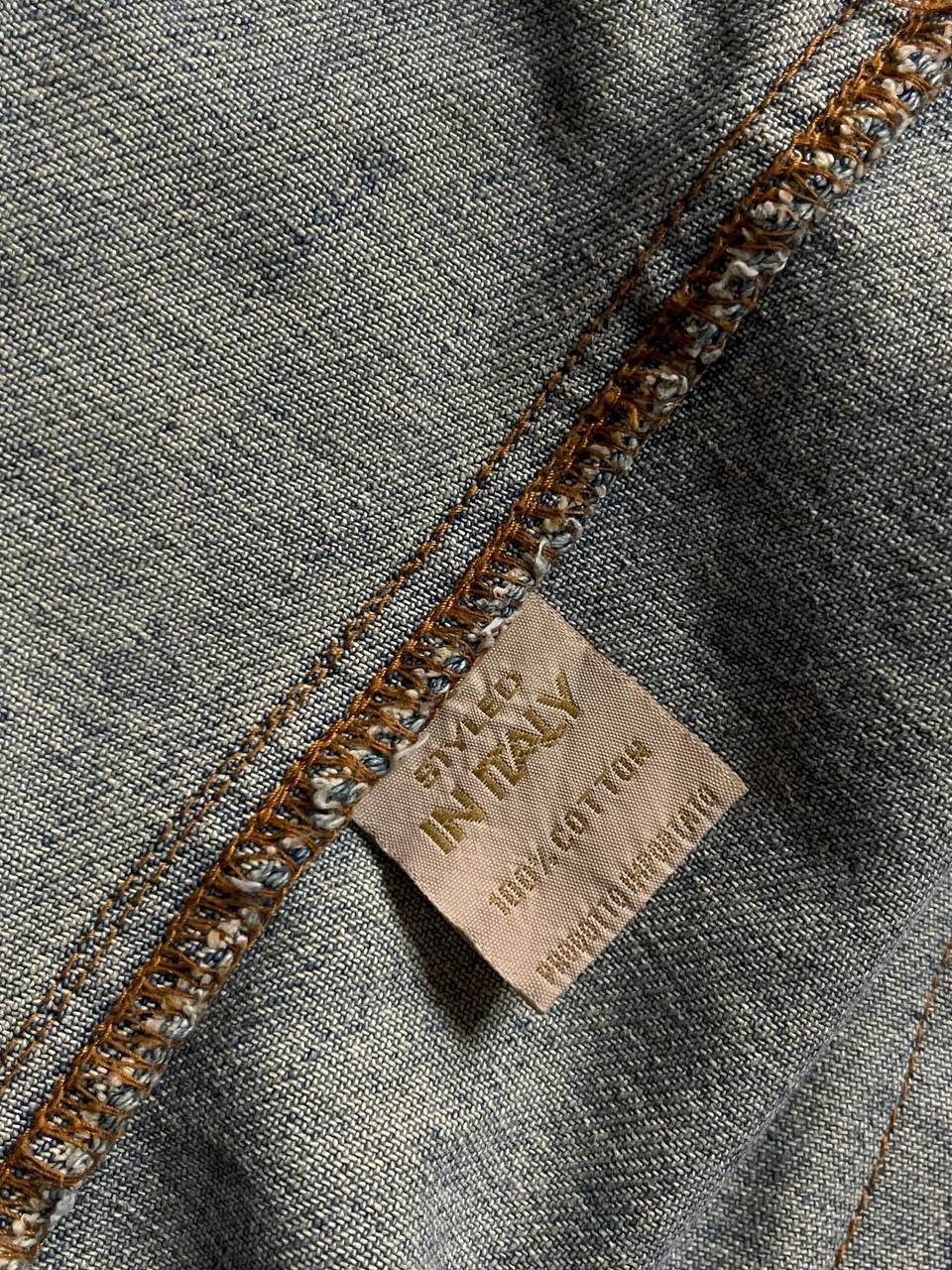 Designer × Vintage Patchwork Vintage Denim Jacket: made in Italy Size US M / EU 48-50 / 2 - 12 Thumbnail