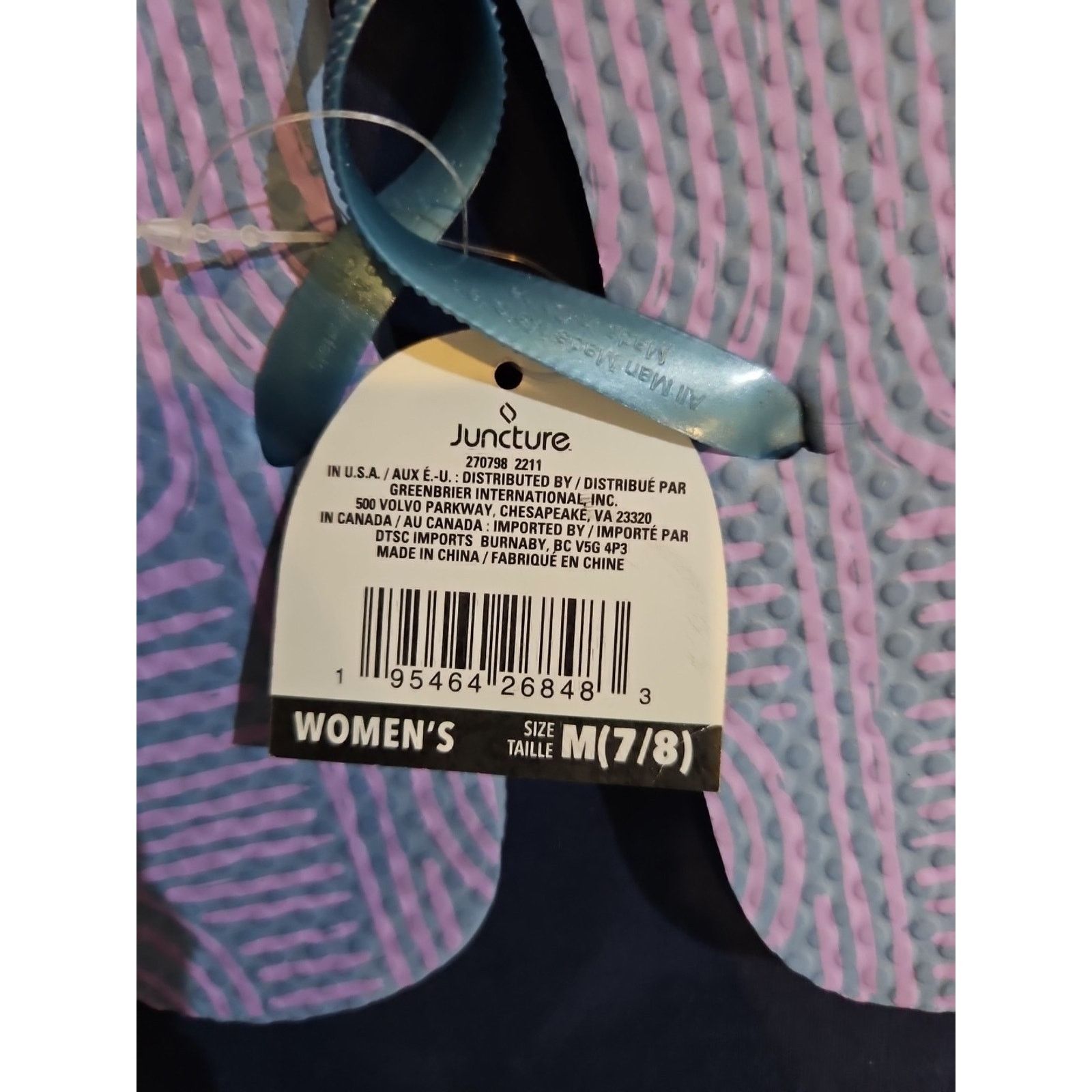 Other Juncture Women's 7/8 Flip Flops / Sandals Size US 9 / IT 39 - 4 Thumbnail