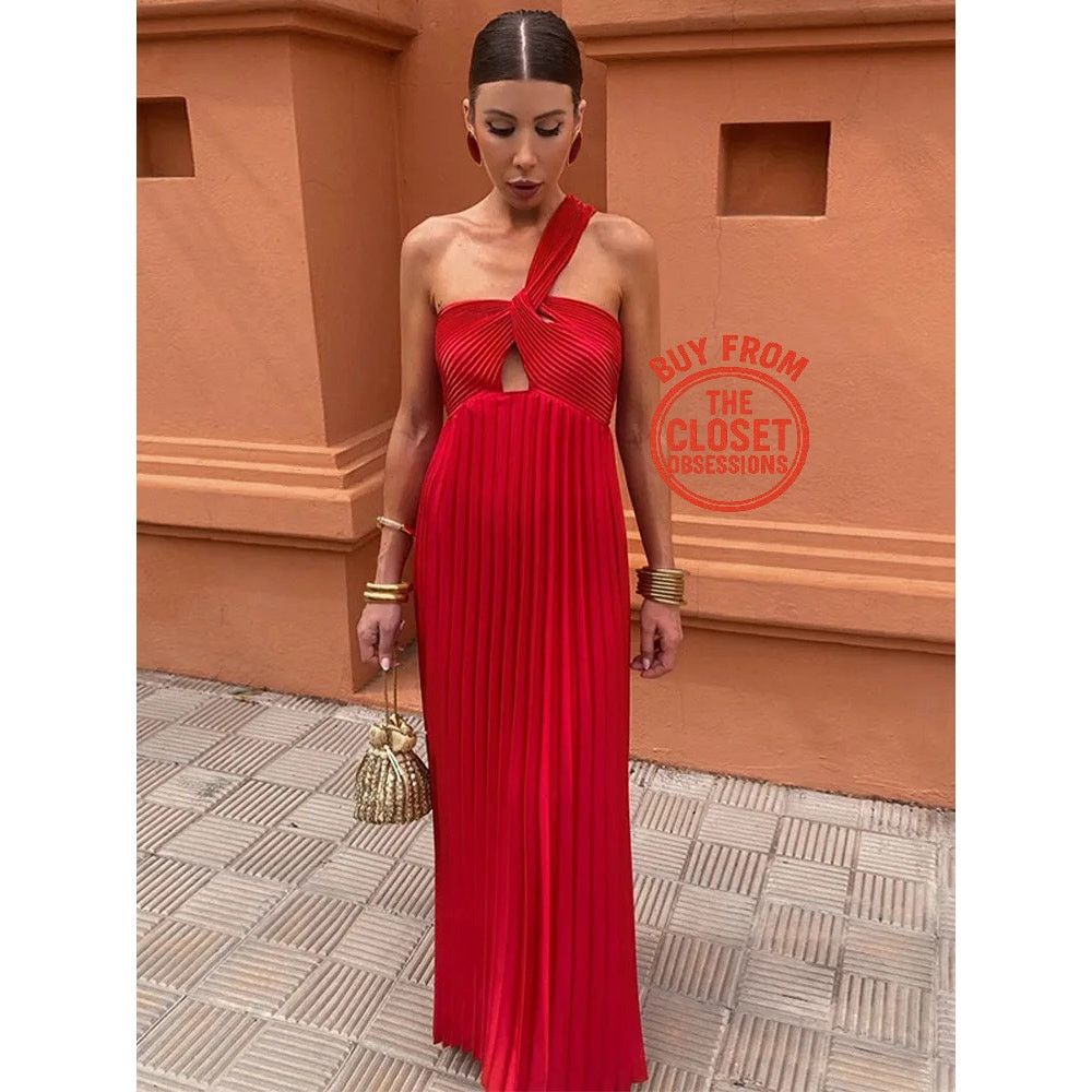 Mango RARE!!! MANGO Front Knot Maxi Dress NWT (US 6, EUR M) Size L / US 10 / IT 46 - 12 Thumbnail