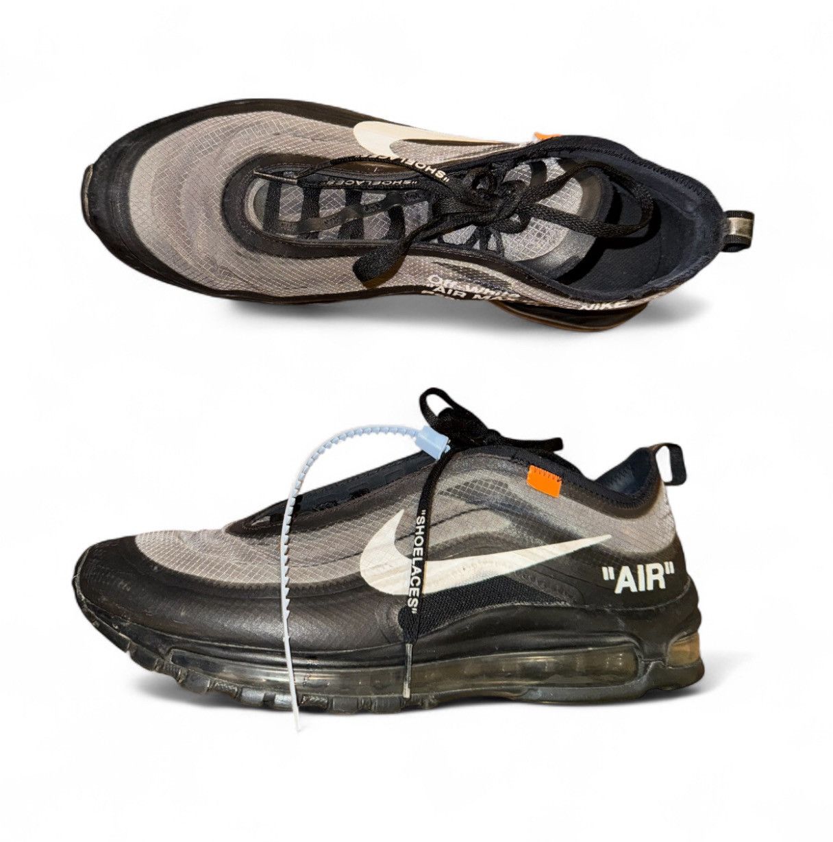 Off-White Off White Nike Air Max 97 Size US 11 / EU 44 - 3 Thumbnail