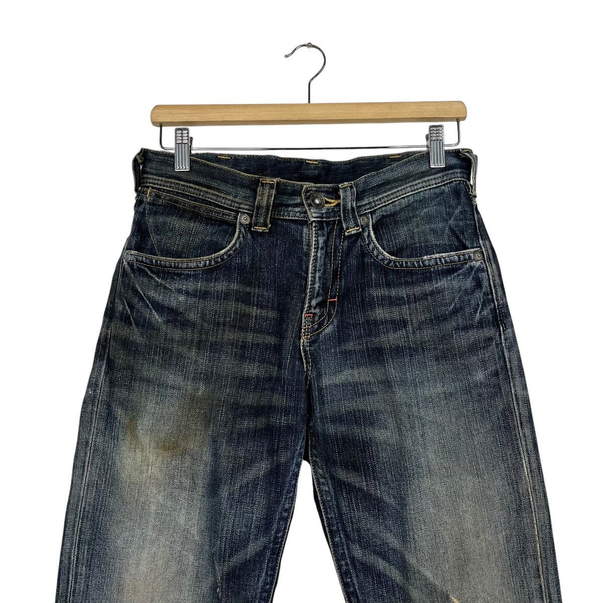 14th Addiction Vintage Wrangler Distressed Denim Jeans Size 28" / US 6 / IT 42 - 2 Thumbnail