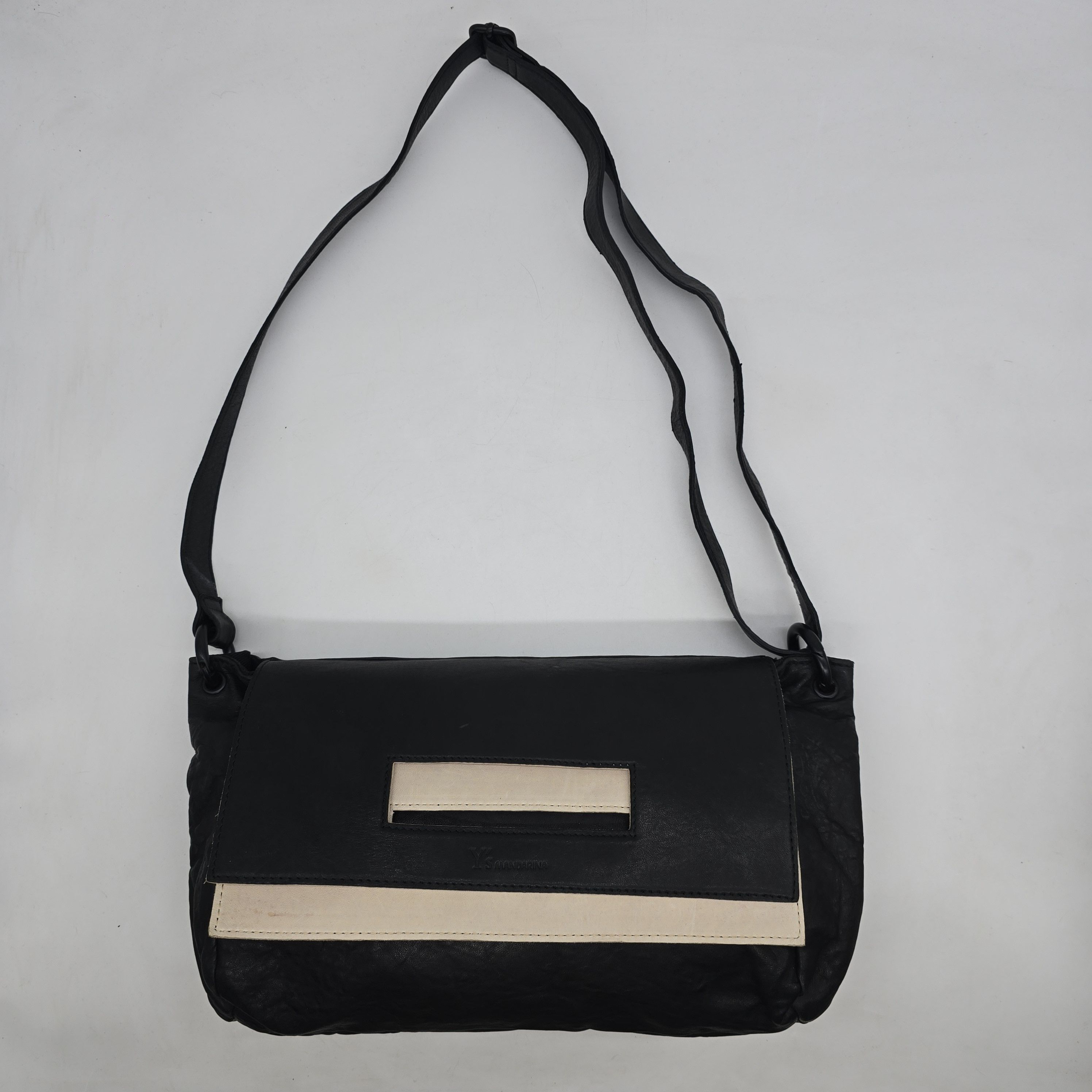Yohji Yamamoto Y's Mandarina - 2-Way Leather Bag Size ONE SIZE - 1 Thumbnail