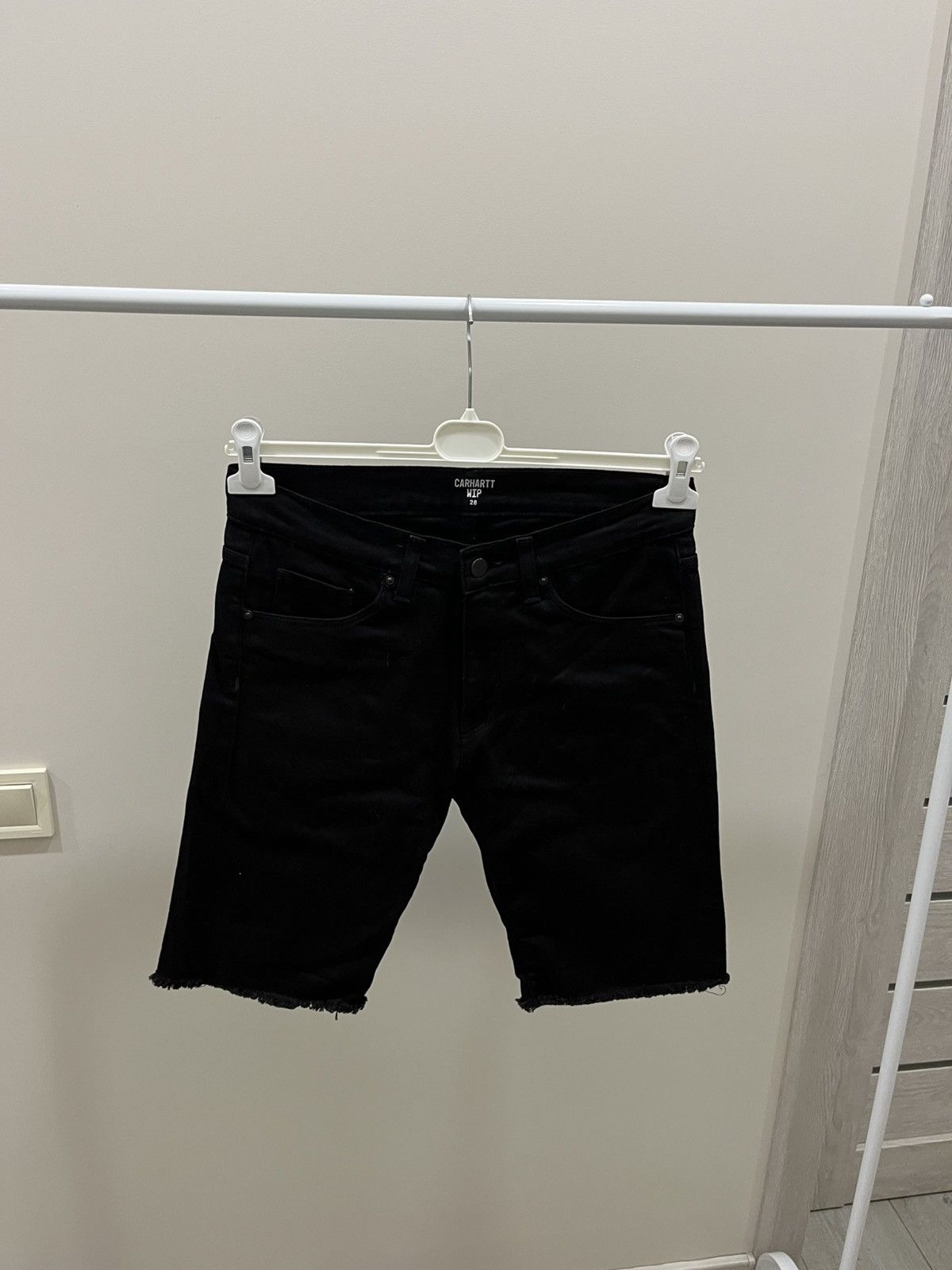 Carhartt Boxtage Carhartt Skill 28 denim jeans shorts Size US 28 / EU 44 - 1 Thumbnail