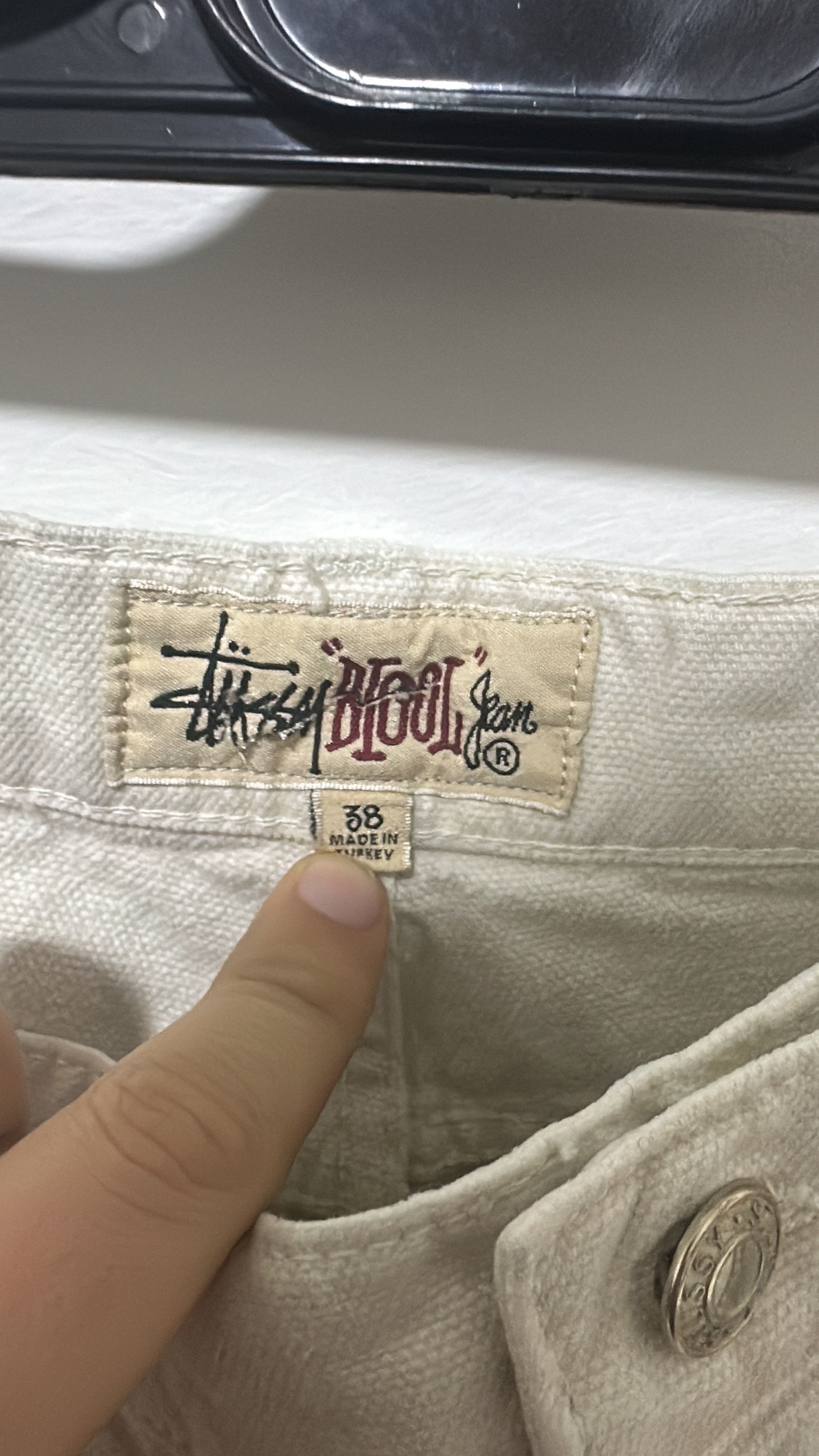 Stussy Stussy Big Ol Jean White Size 38 Size US 38 / EU 54 - 5 Thumbnail