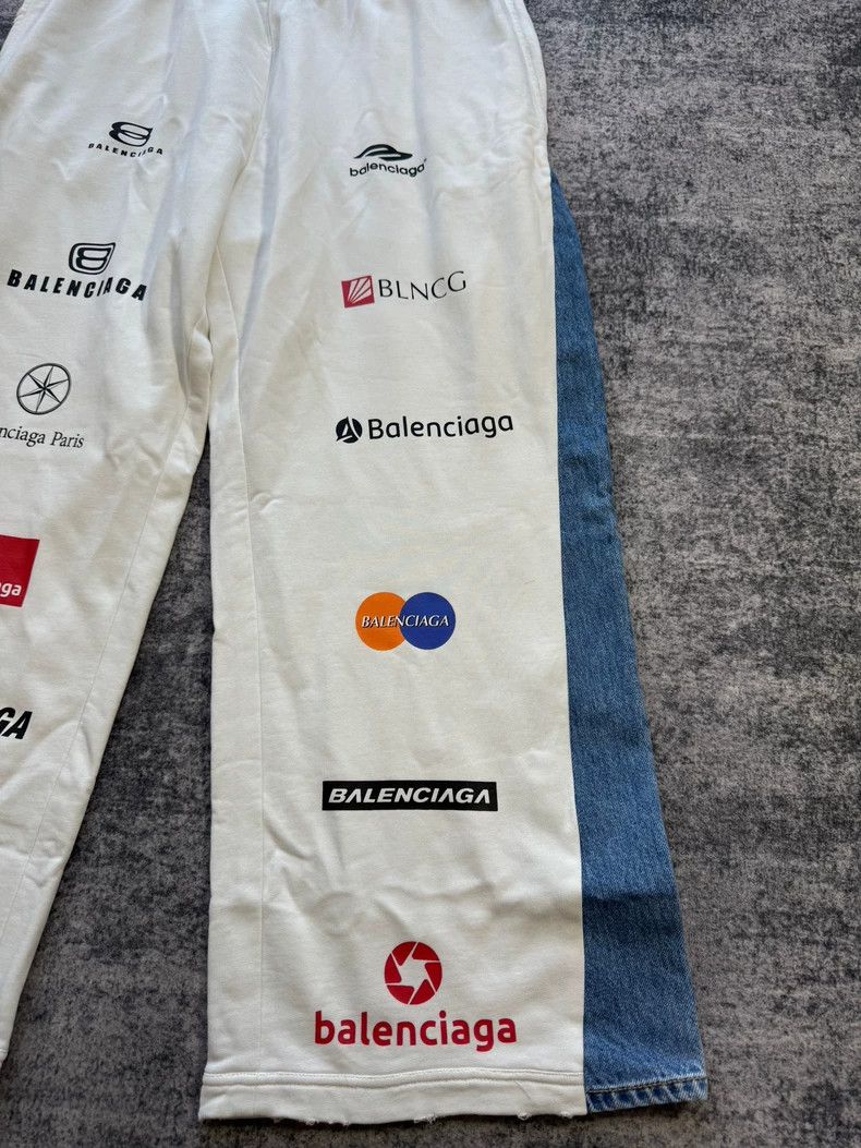 Balenciaga Balenciaga size XS Racing series logo sports pants Size US 27 - 6 Thumbnail
