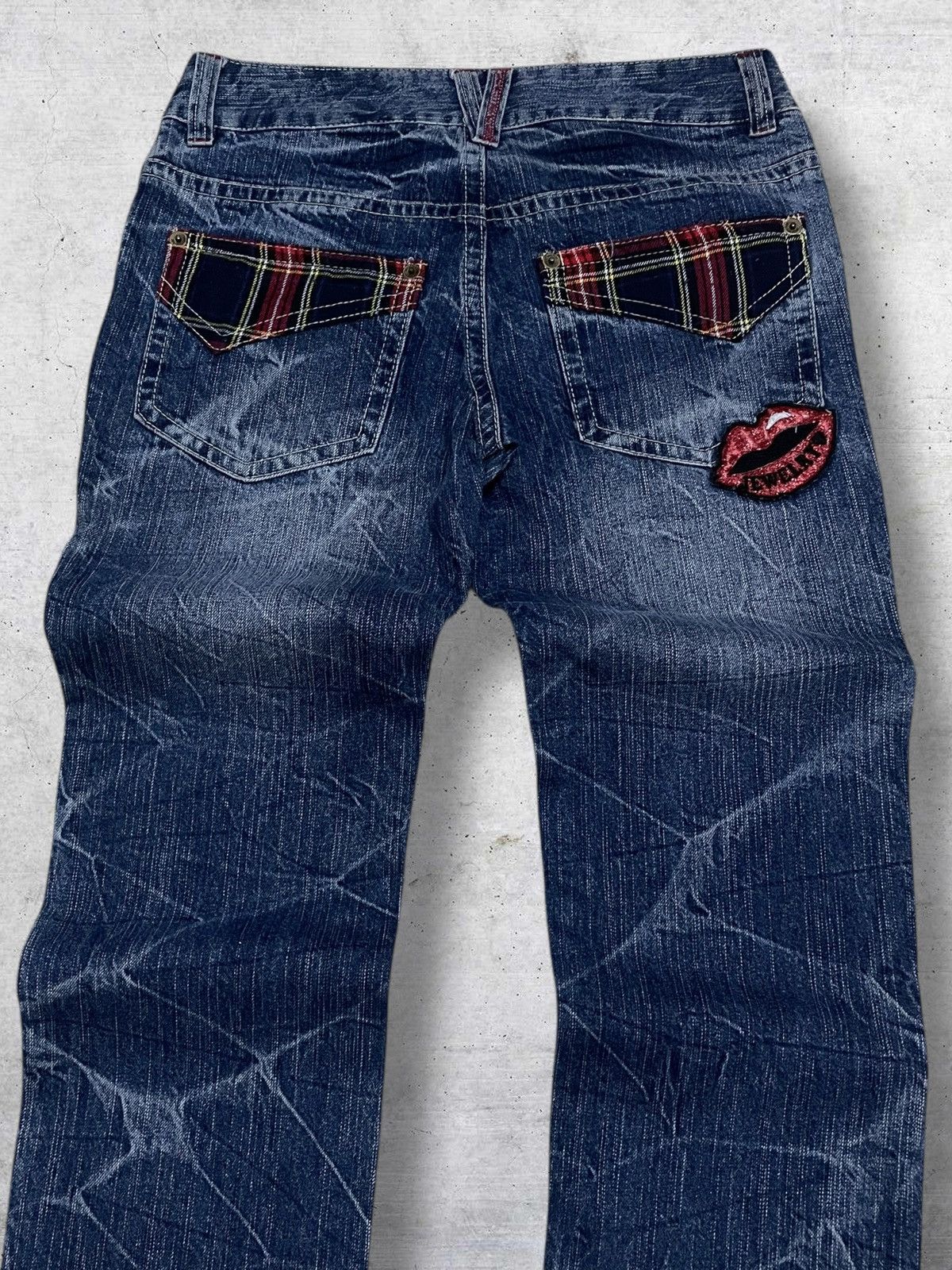 Hysteric Glamour COLZA RADICAL JAPAN DESIGNER PUNK GIRL HYSTERIC PATCH DENIM Size US 30 / EU 46 - 10 Thumbnail