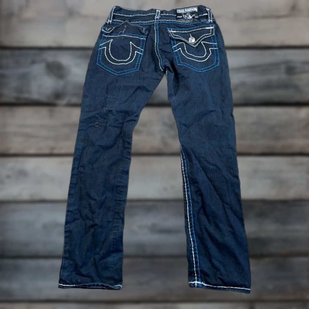 専用 True Religion Billy Super T デニム W33 TRUE RELIGION(トゥルーレリジョン) billy super tデニムパンツ
