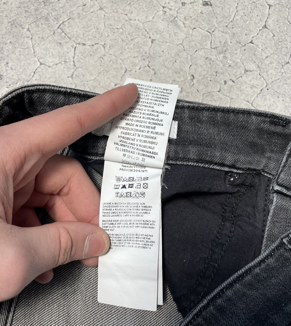Versace Jeans Couture Versace Collection Big Logo Jeans Denim Luxury Rare Size US 30 / EU 46 - 8 Thumbnail