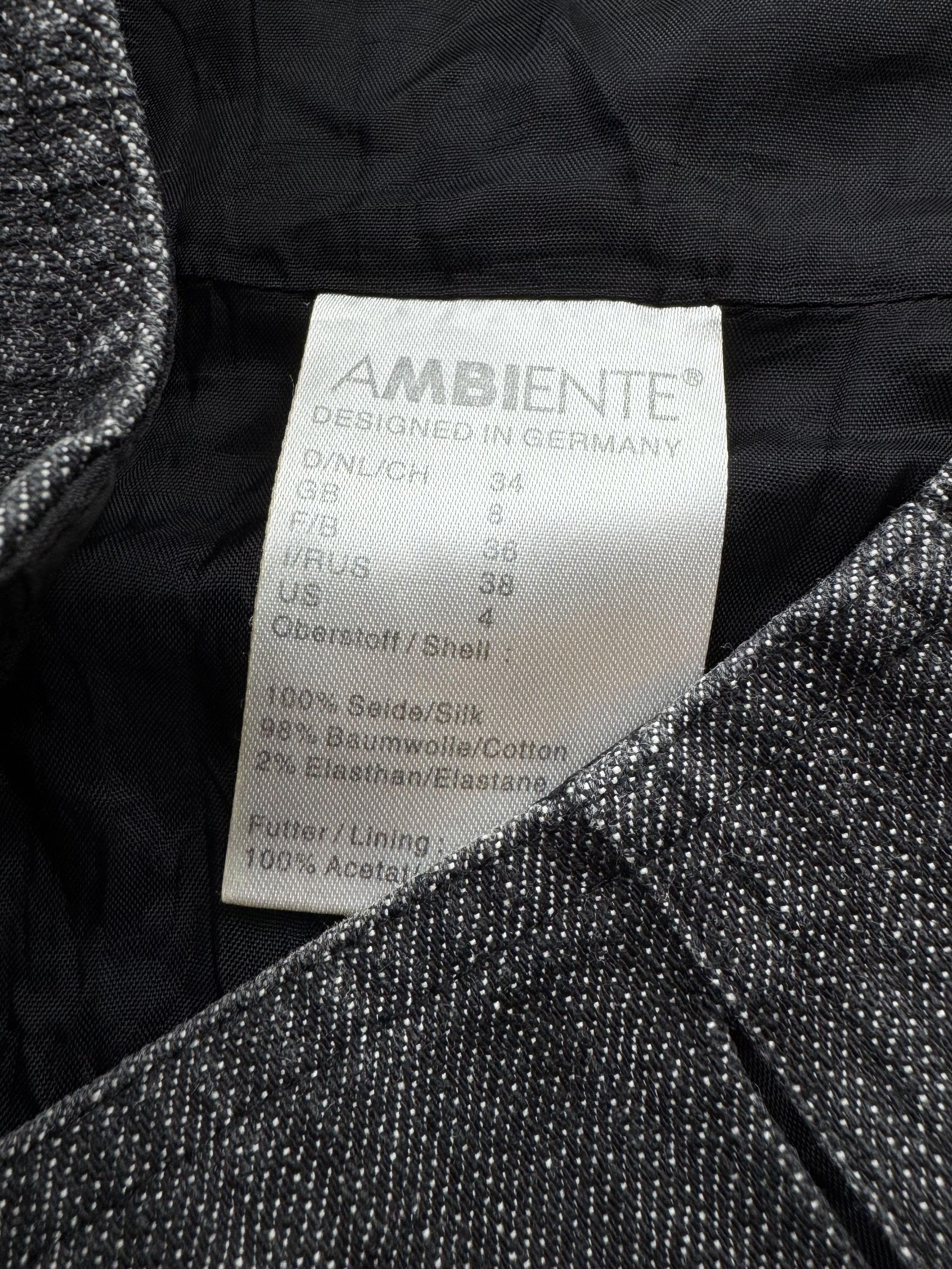 Japanese Brand Vintage Silk Flare Skirt (E8) Size 25" / US 0 / IT 36 - 6 Thumbnail