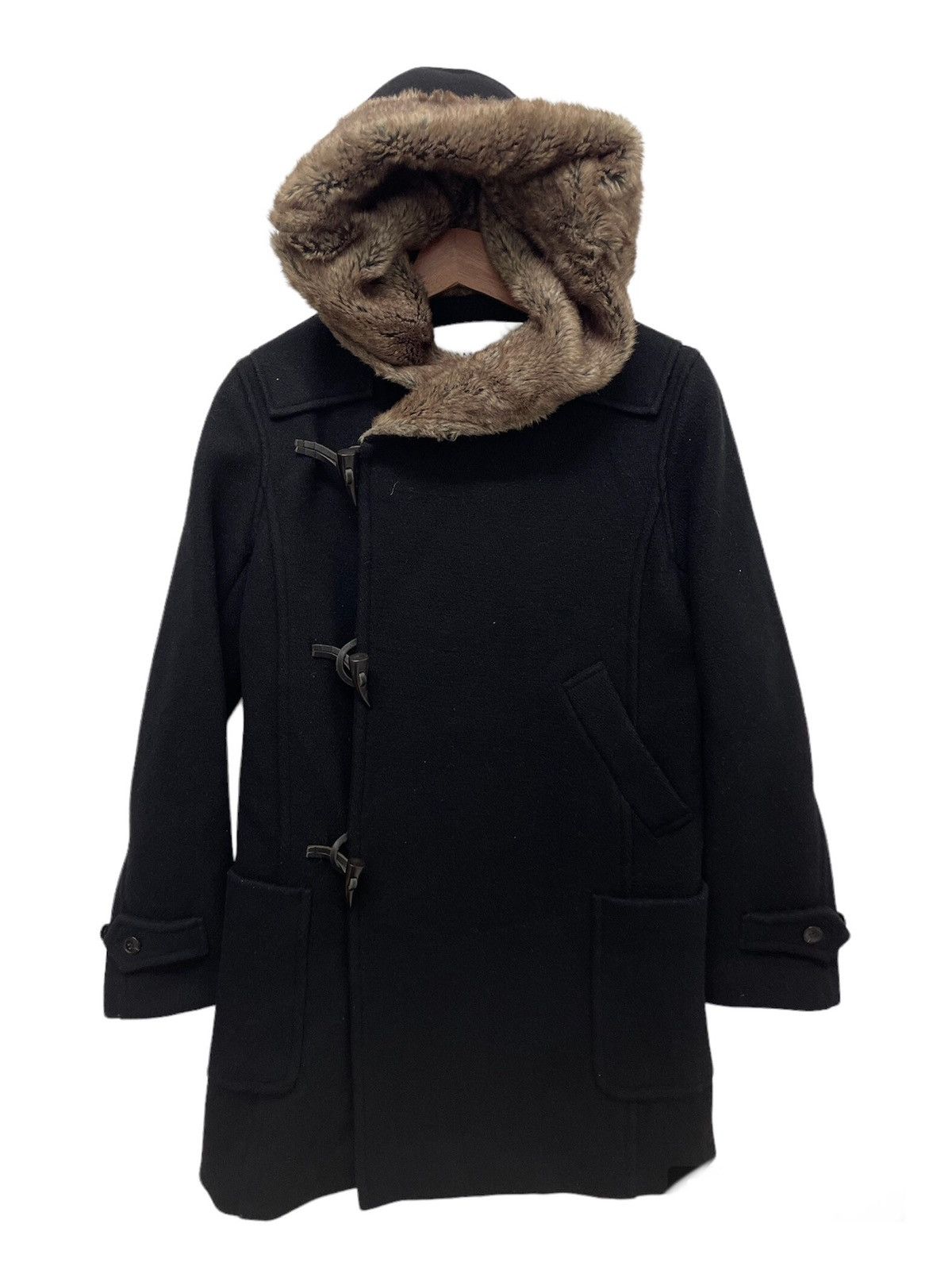 Issey Miyake VINTAGE SUNAOKUWAHARA FUR HOODIES WOOL PARKAS Size US S / EU 44-46 / 1 - 1 Thumbnail