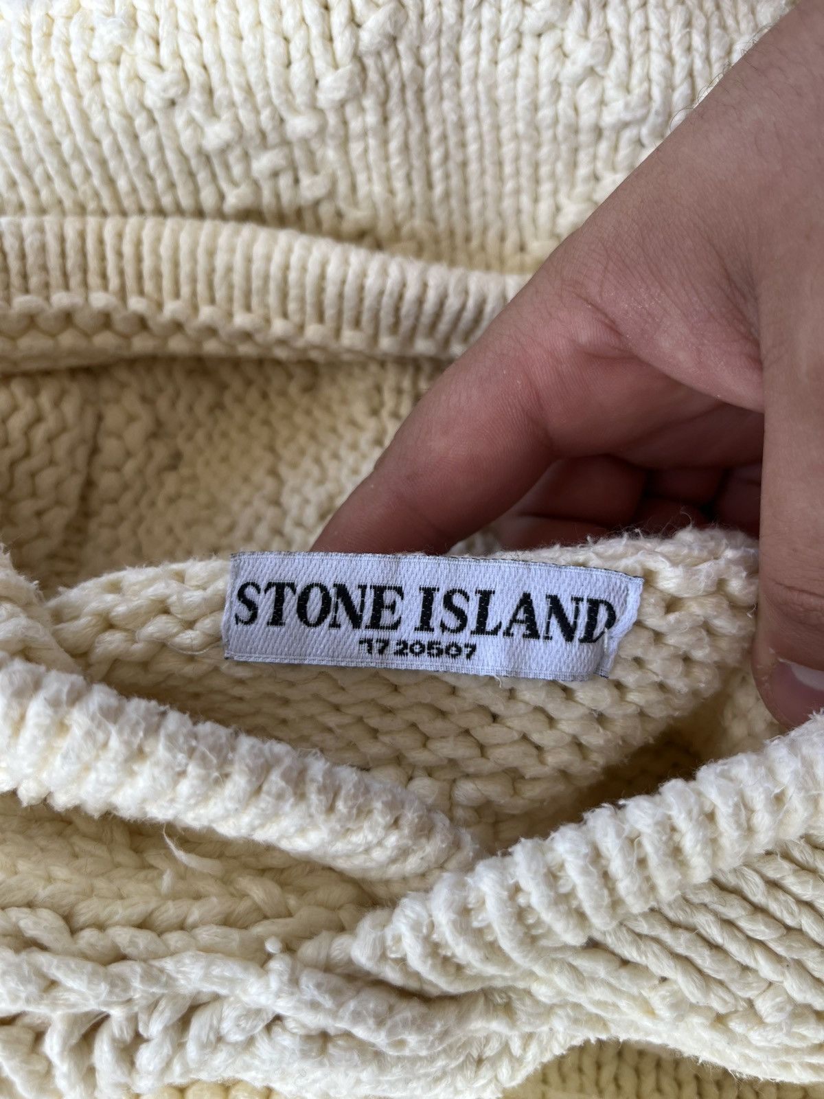 Stone Island Vintage Knitwear Stone Island Hoodie MADE IN ITALY Size US M / EU 48-50 / 2 - 10 Thumbnail