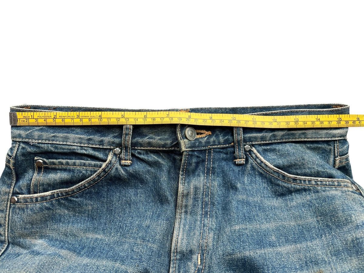 Fiorucci Vintage Fiorucci Distressed Selvedge Denim Jeans 31x32 Size US 31 - 13 Thumbnail