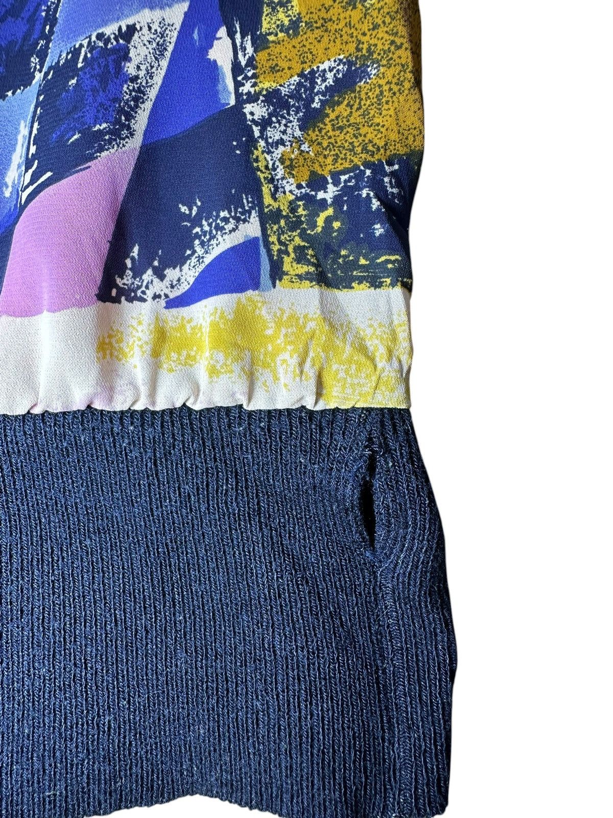 Japanese Brand Vintage Abstract Print made in Japan Size L / US 10 / IT 46 - 8 Thumbnail