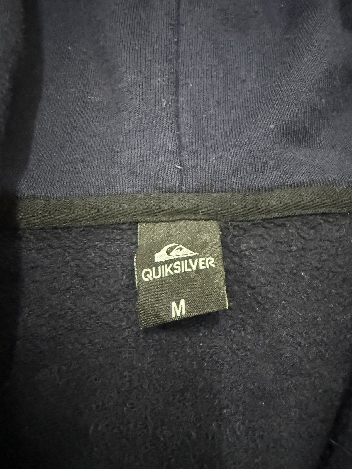 Quiksilver 🔥 Vintage Y2K Surfwear Quiksilver Logo Sweat Hoodie - M- M Size US S / EU 44-46 / 1 - 7 Thumbnail