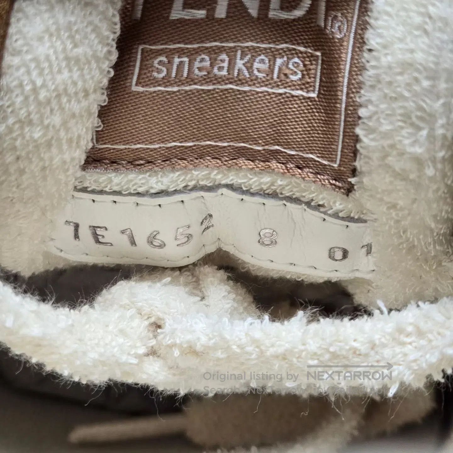 Fendi FENDI Brown Patchwork Sneakers| Size US 11.5 / IT 41.5 - 5 Thumbnail